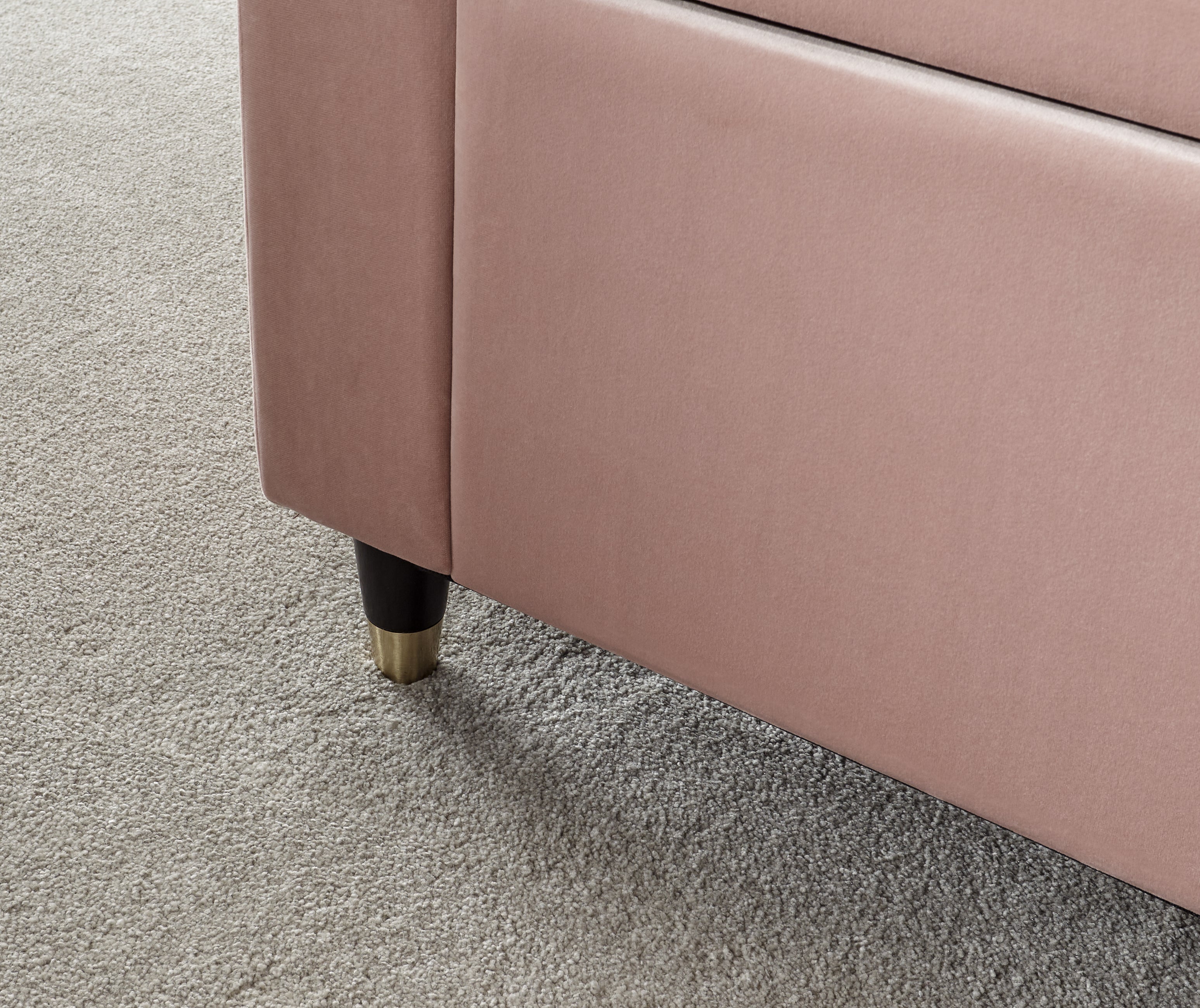 Genoa Window Seat Blush Pink Fabric – GFW, view 4