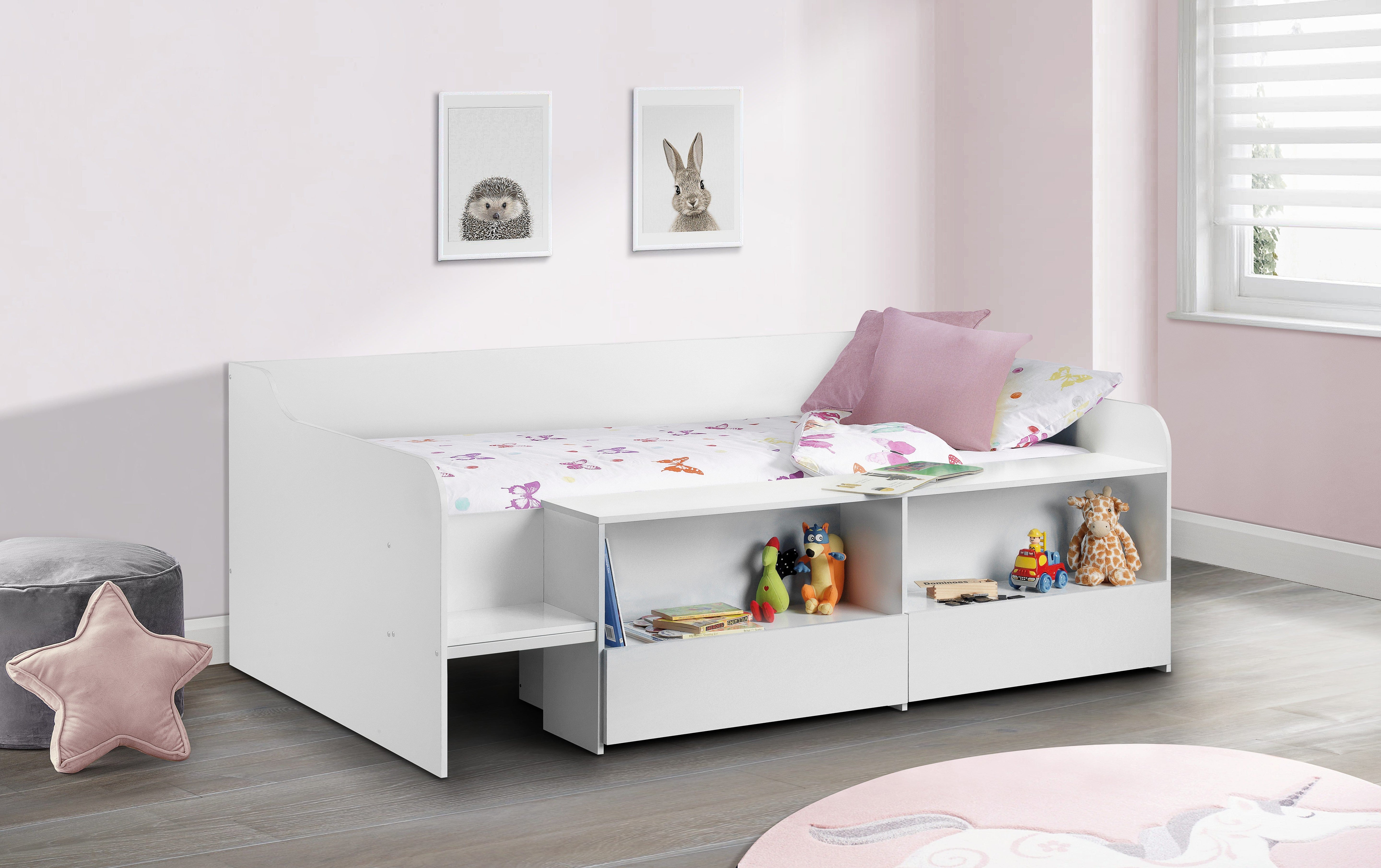 Stella Low Sleeper Pure White – Julian Bowen, view 3