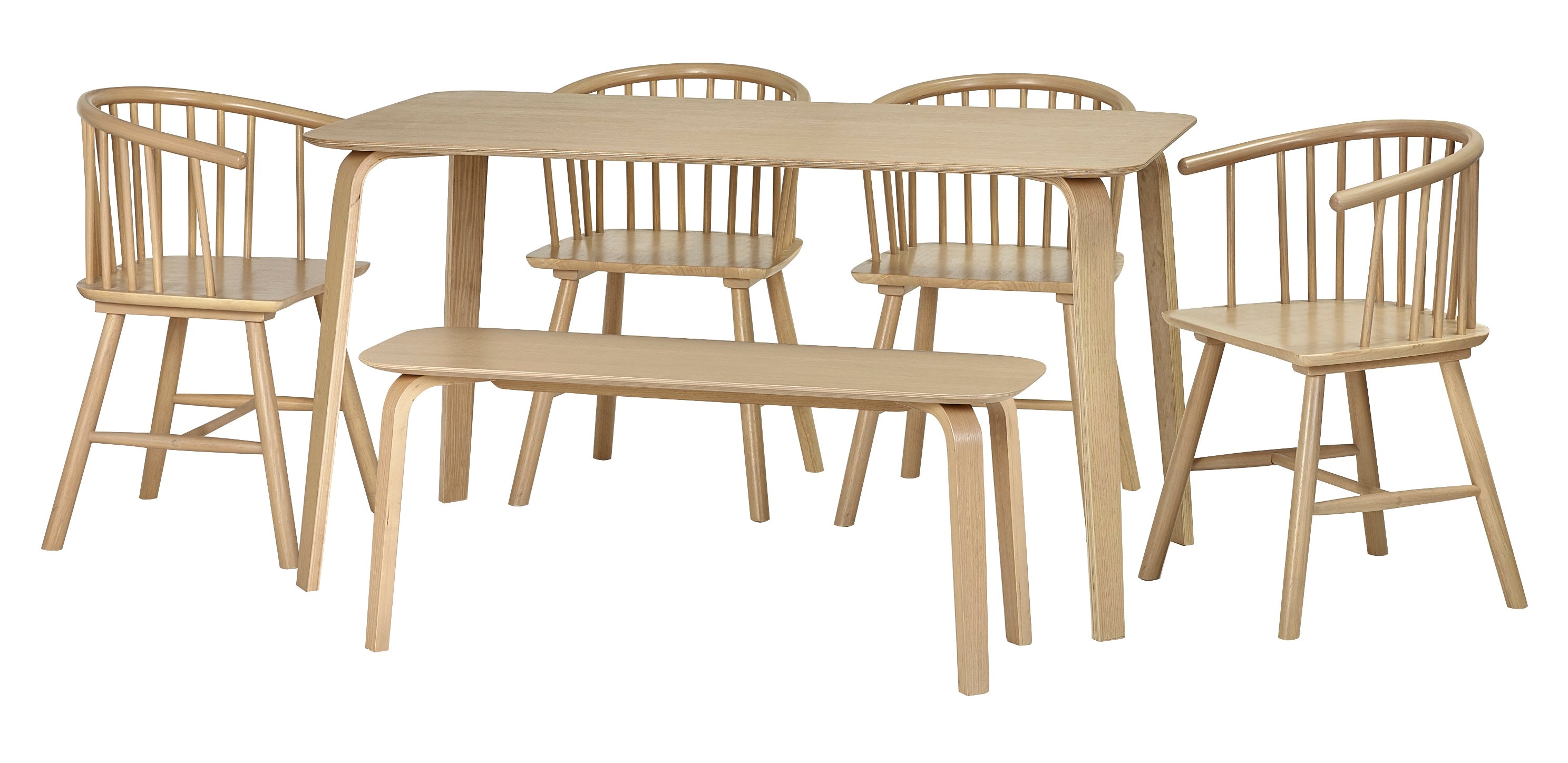 Kaito Oak Dining Chairs (Set of 2) – Julian Bowen, view 13