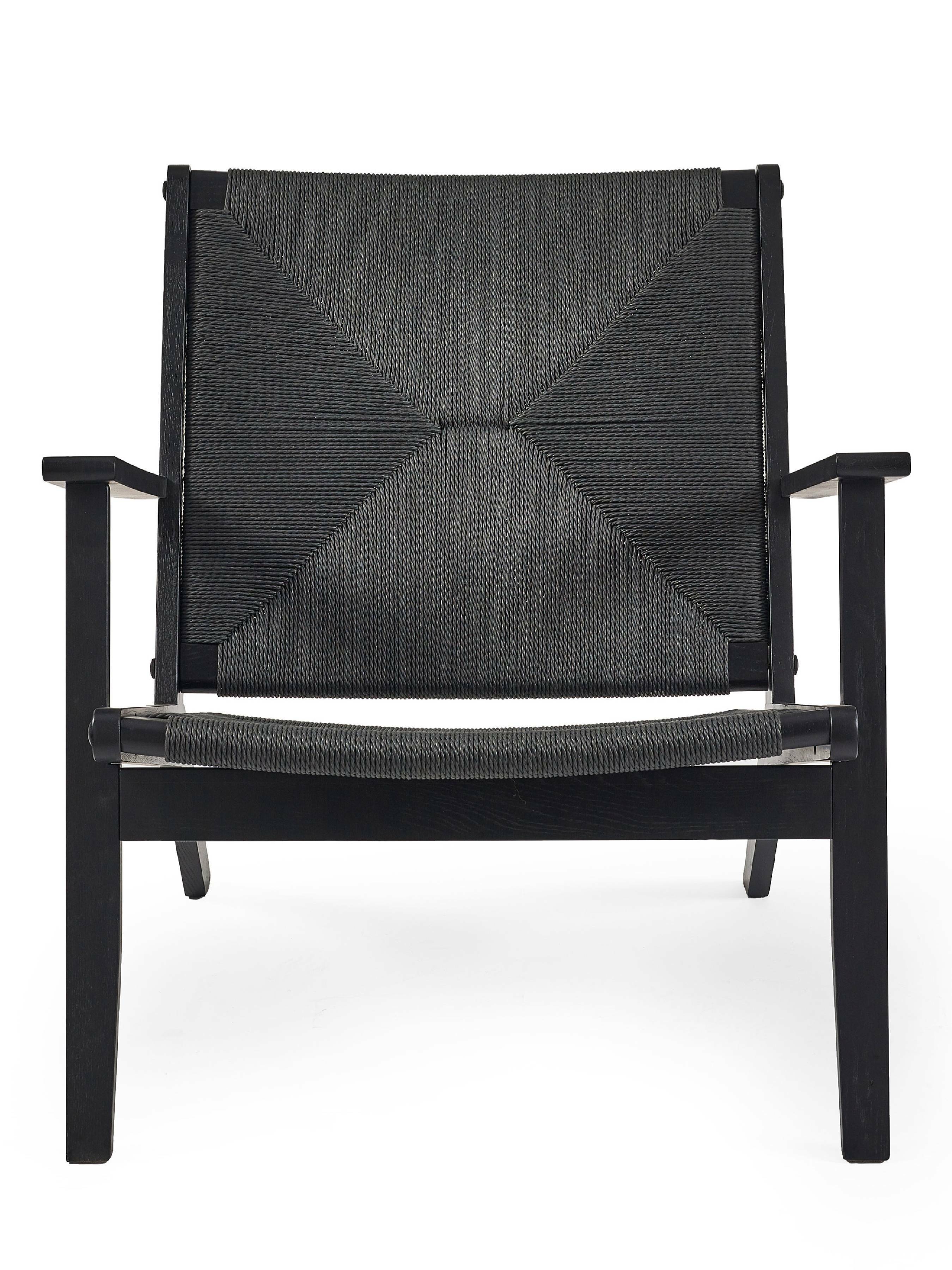 Icaria Accent Chair Black – Julian Bowen, view 3