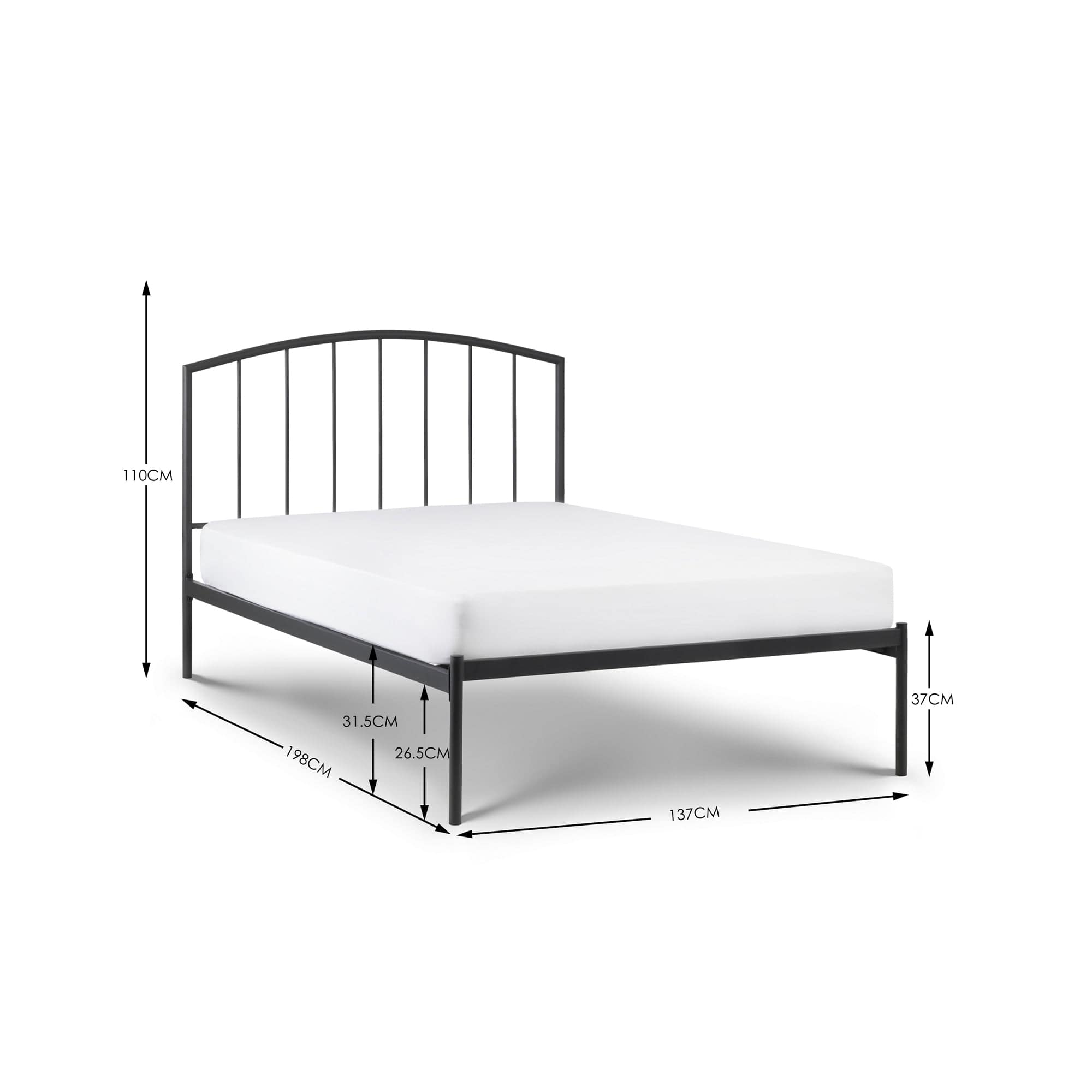 Onyx Bed – Julian Bowen, view 7