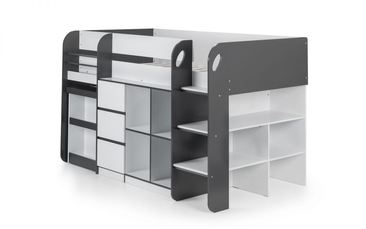 Saturn Midsleeper - Charcoal & White – Julian Bowen, view 6