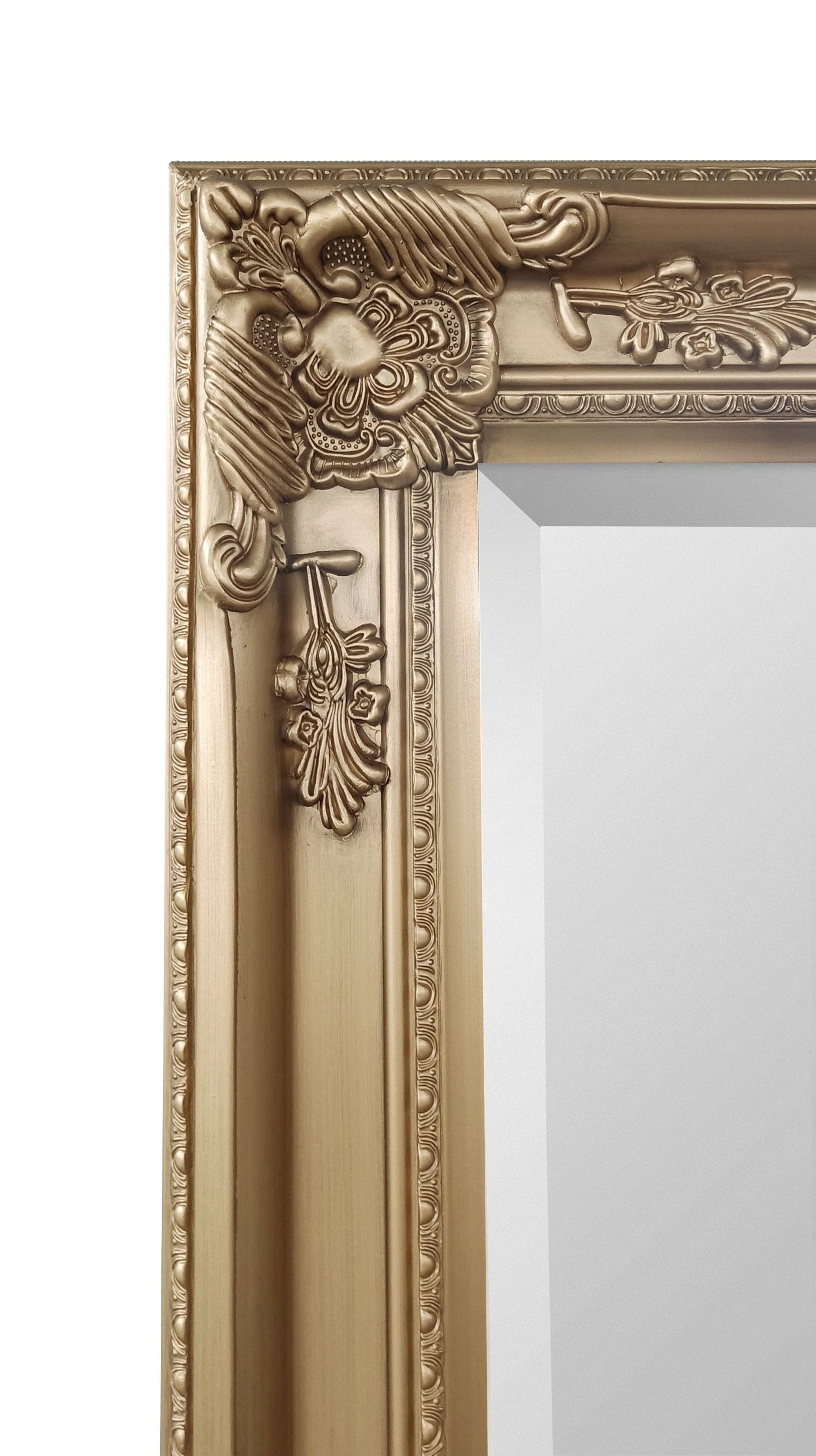 Palais Gold Lean-To Dress Mirror – Julian Bowen, view 3