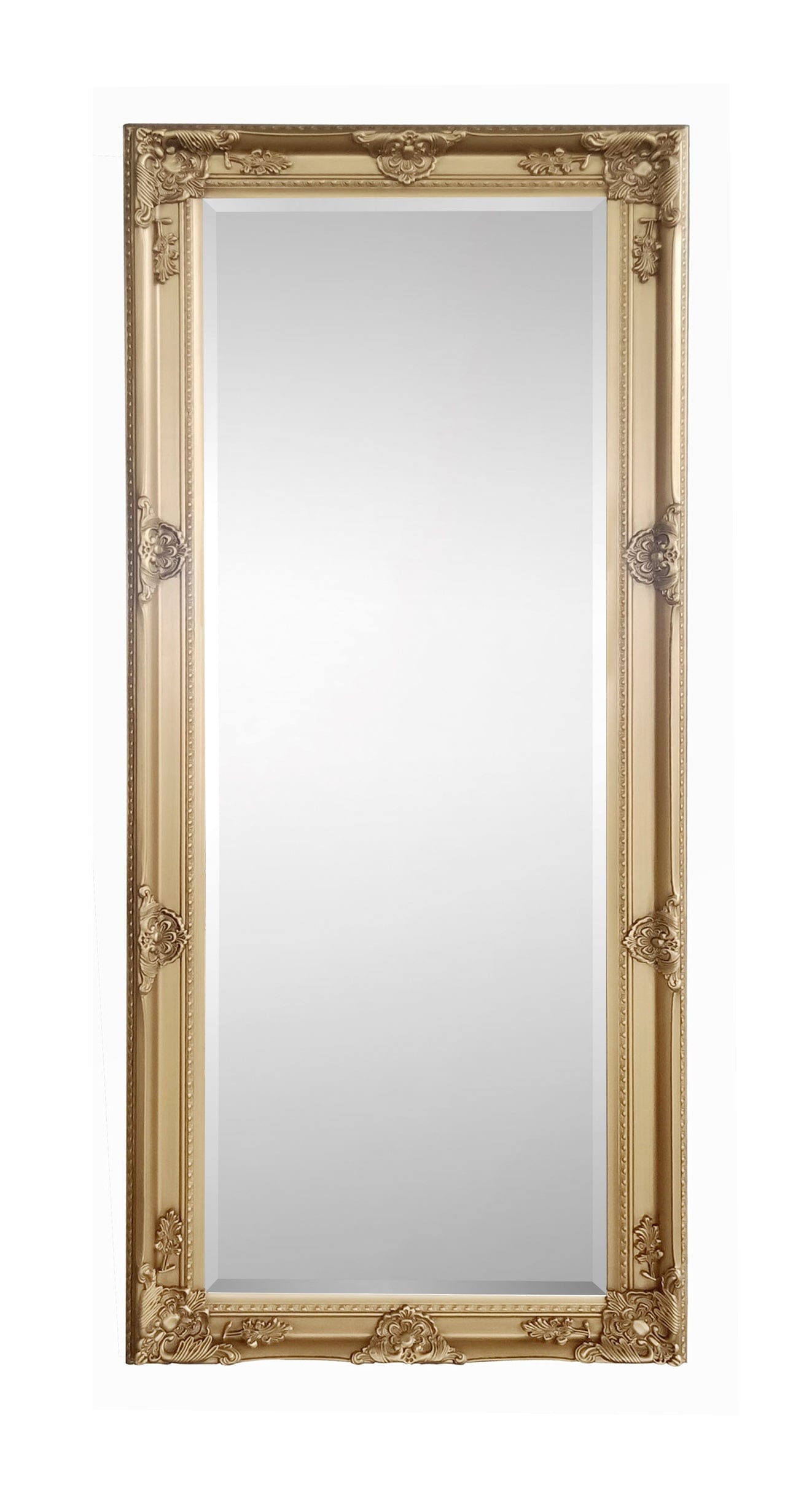 Palais Gold Lean-To Dress Mirror – Julian Bowen, view 2