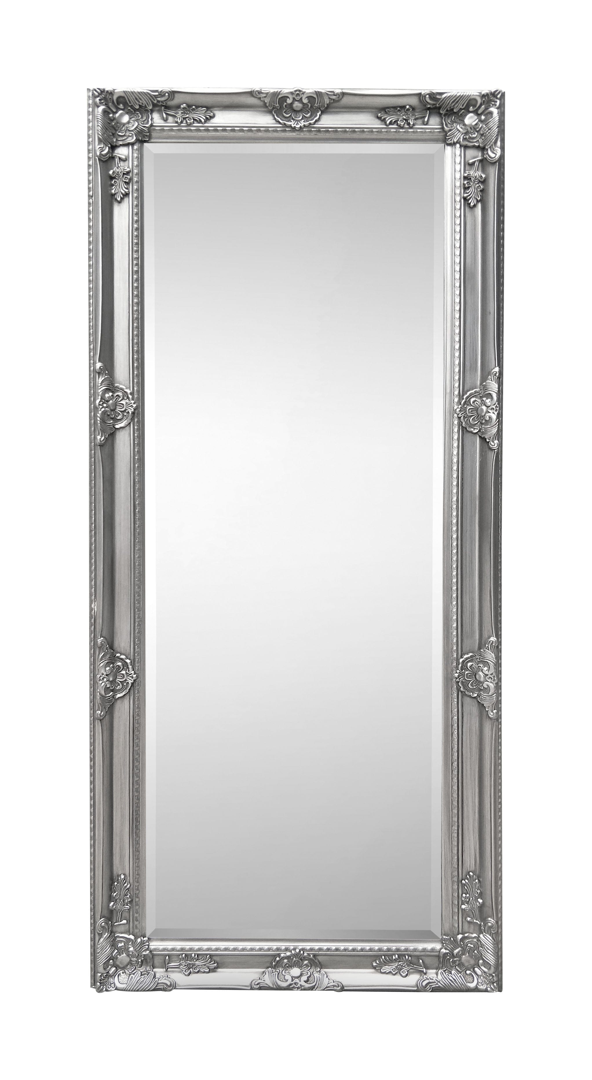 Palais Pewter Lean-To Dress Mirror – Julian Bowen, view 2