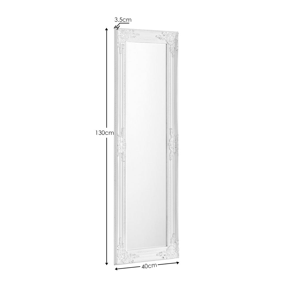 Palais White Dress Mirror – Julian Bowen, view 3