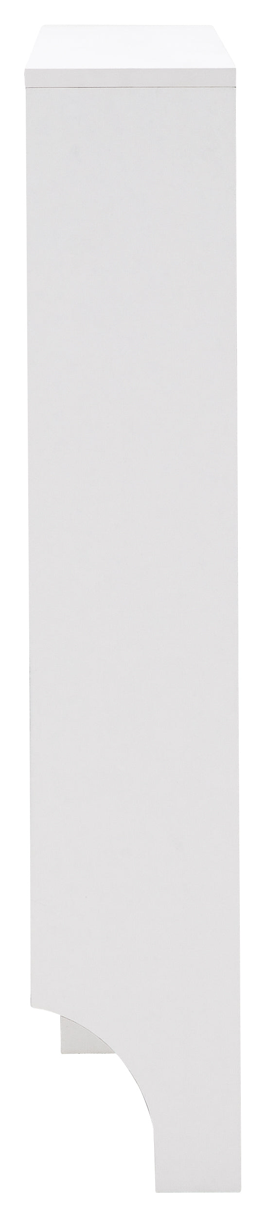 Narrow 4 Drawer Shoe Cabinet – White