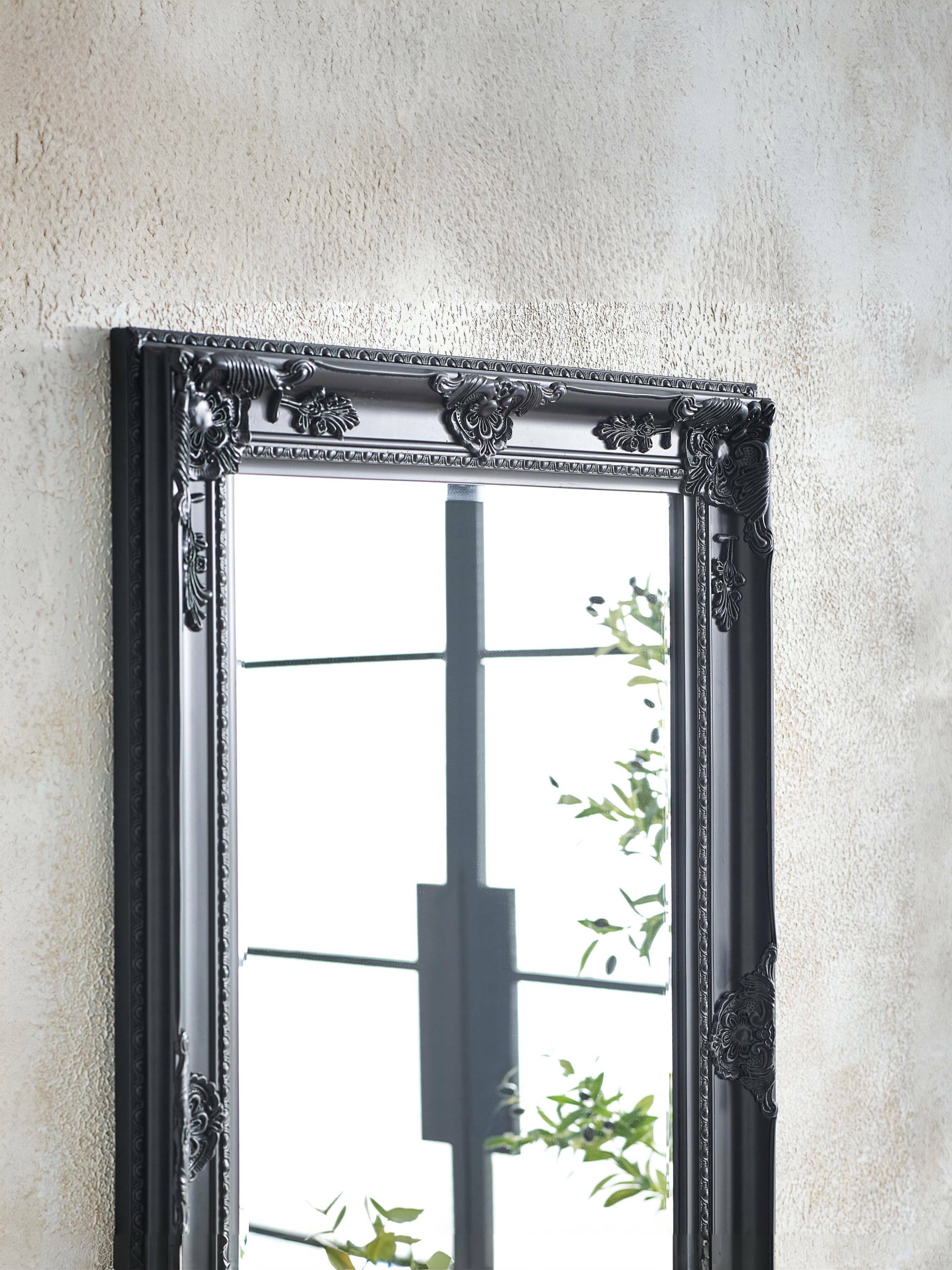 Palais Lean-To Dress Mirror Black – Julian Bowen, view 3