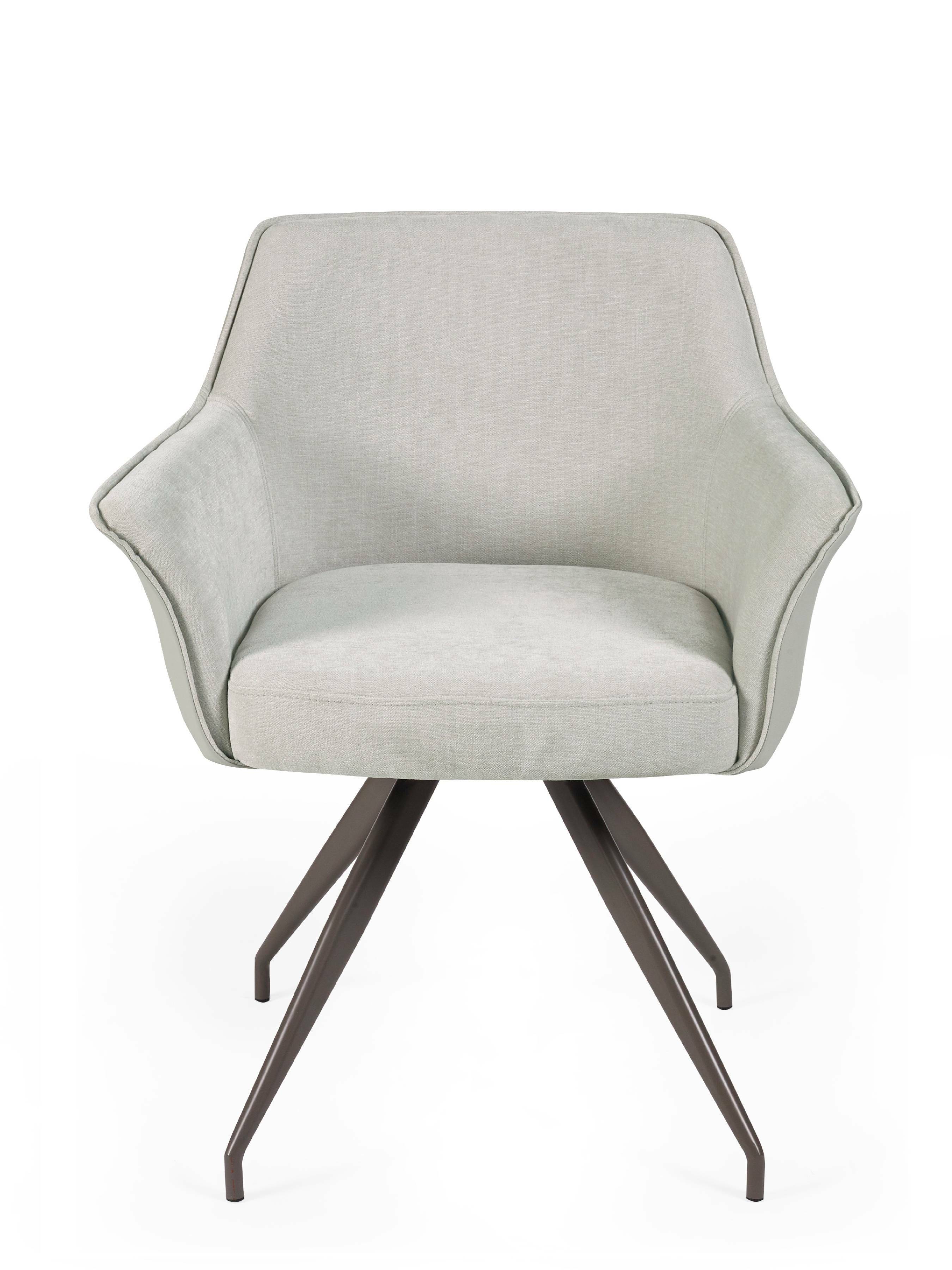 Noah Ivory Fabric Dining Chair – Julian Bowen, view 3