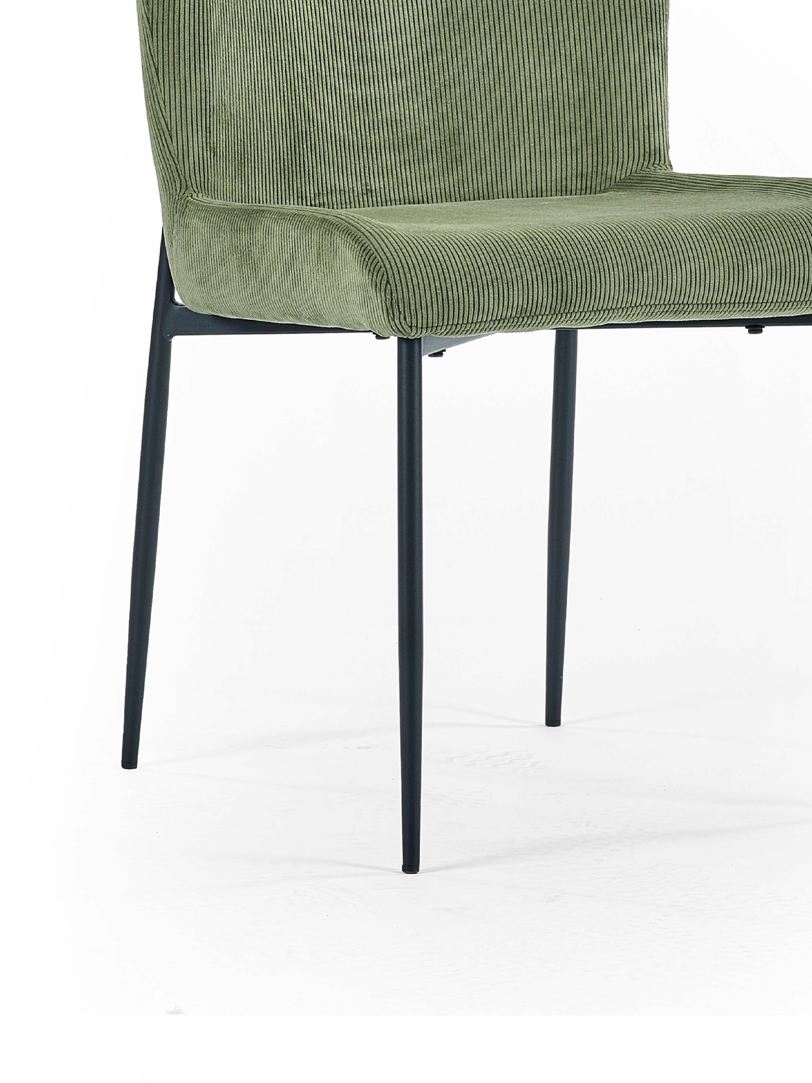 Leonie Dining Chairs - Green (Set of 2) – Julian Bowen, view 7