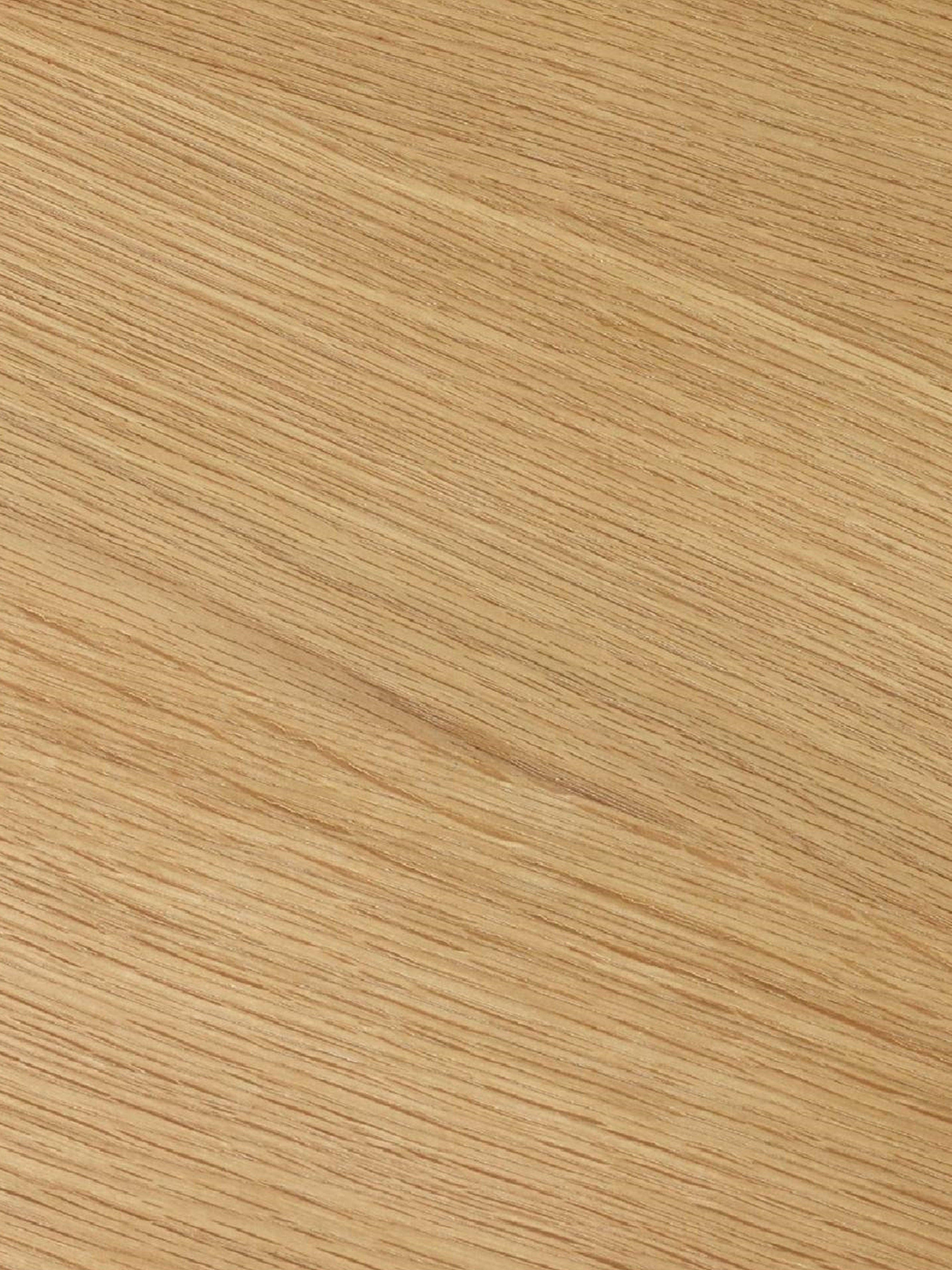 Vera Oak Triangular Side Table with Shelf – Julian Bowen, view 9