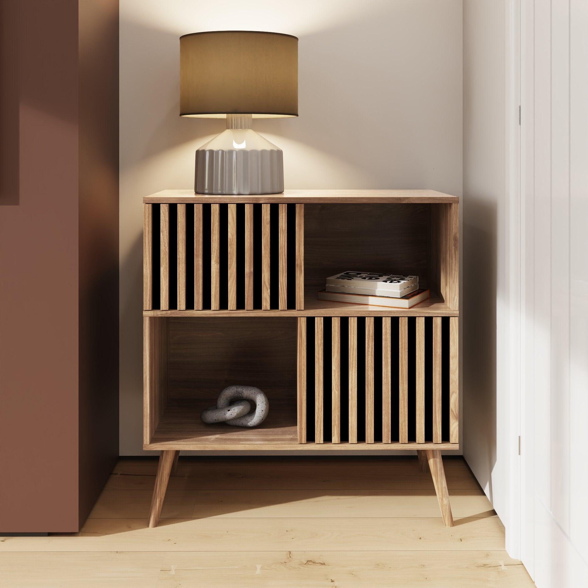 Rowan Compact Sideboard Oak – GFW, view 2