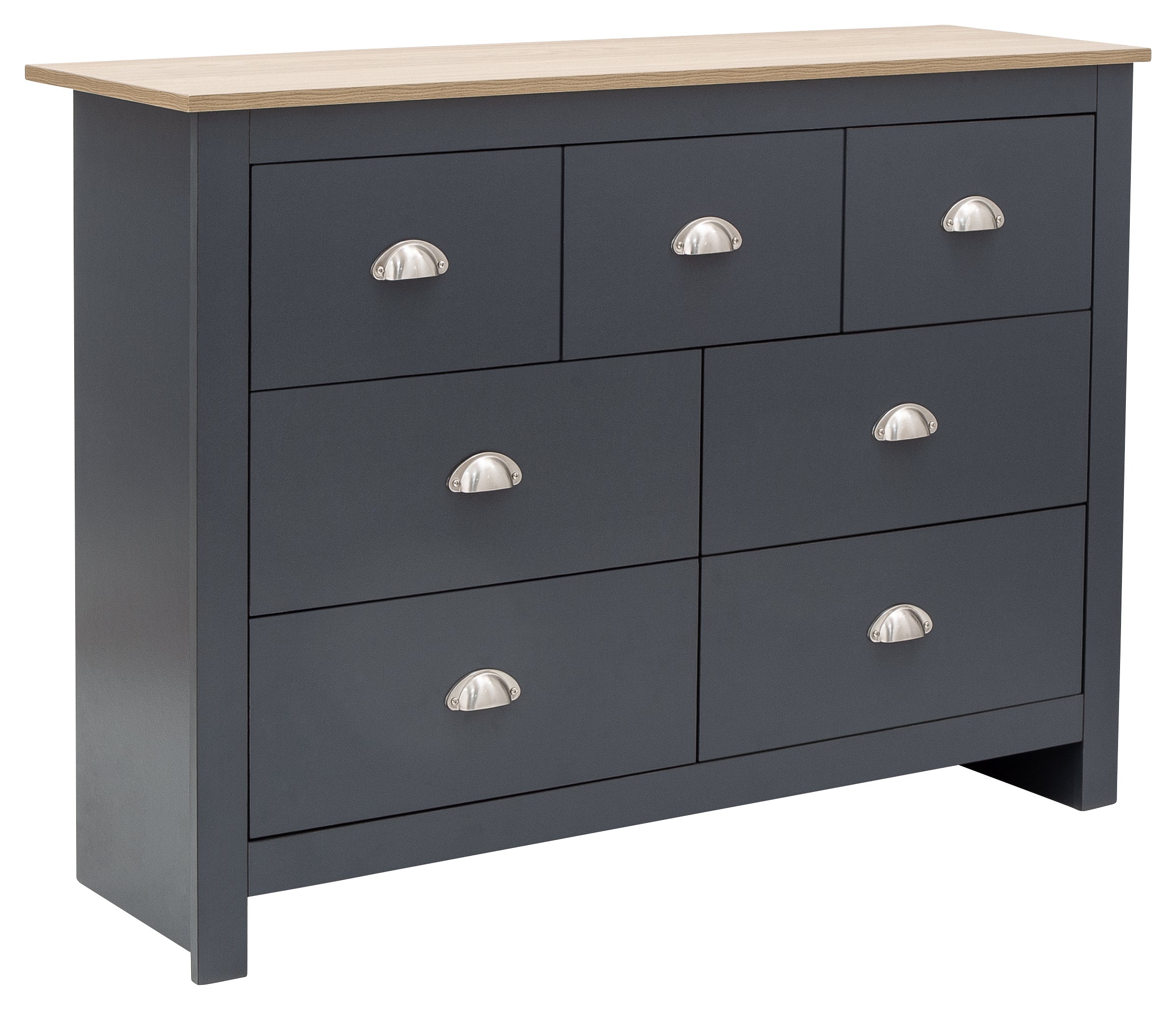 Lancaster Merchants Chest Slate Blue – GFW, view 11