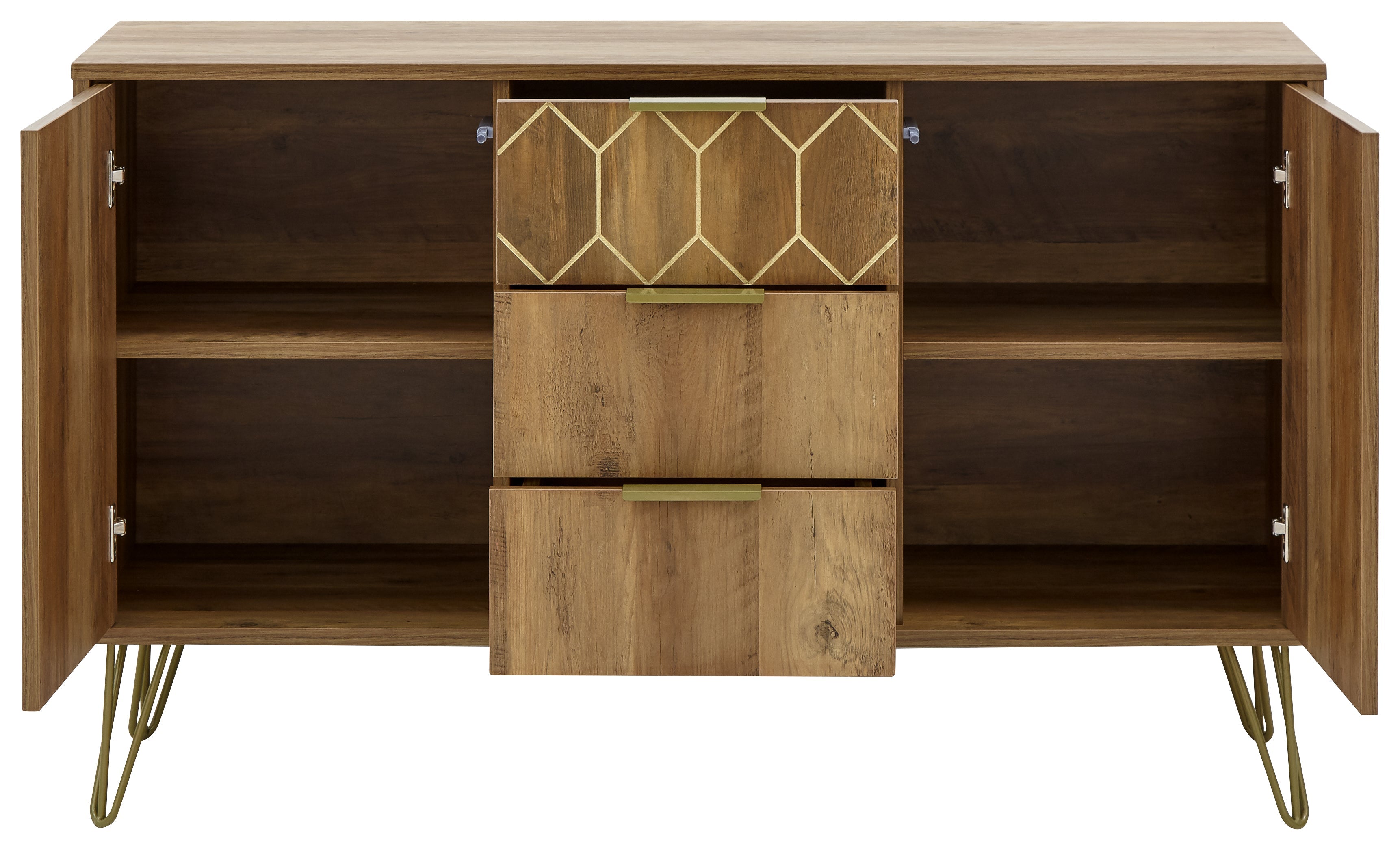 Orleans 2 Door 3 Drawer Cabinet Mango – GFW, view 8