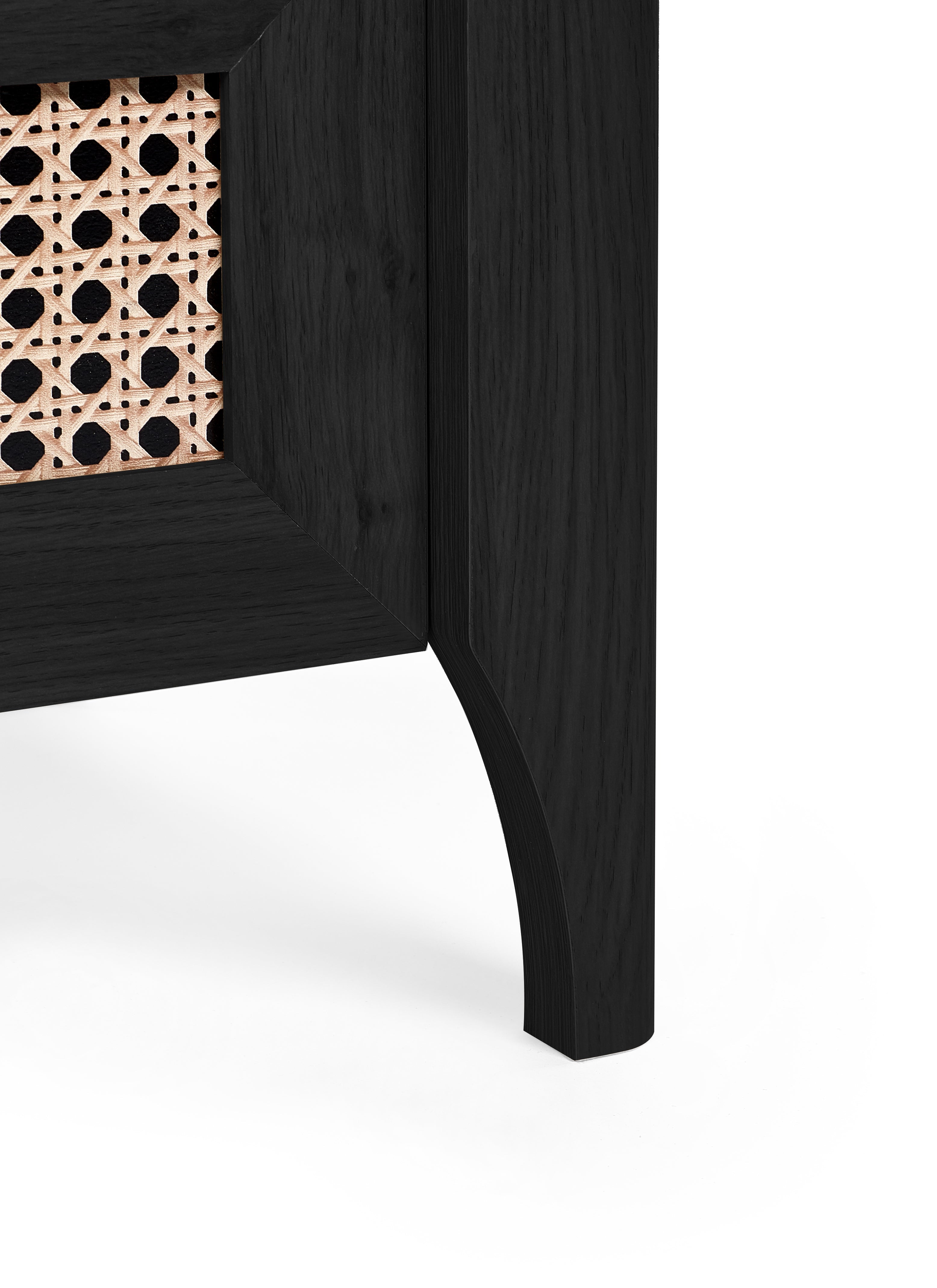 Sydney 5 Drawer Chest - Black Ash – Julian Bowen, view 9