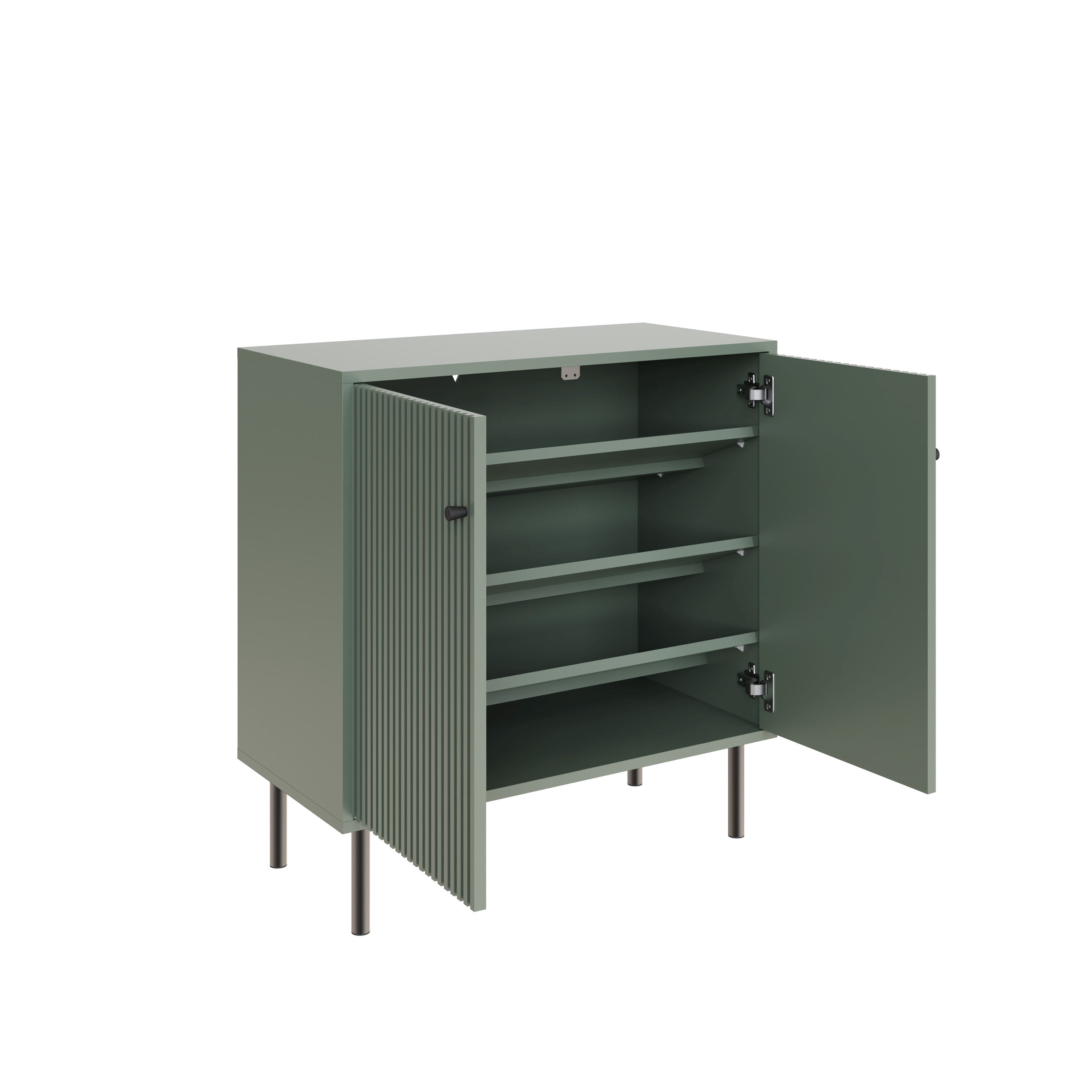 Garrucha Utility Shoe Cabinet – Dowager Green