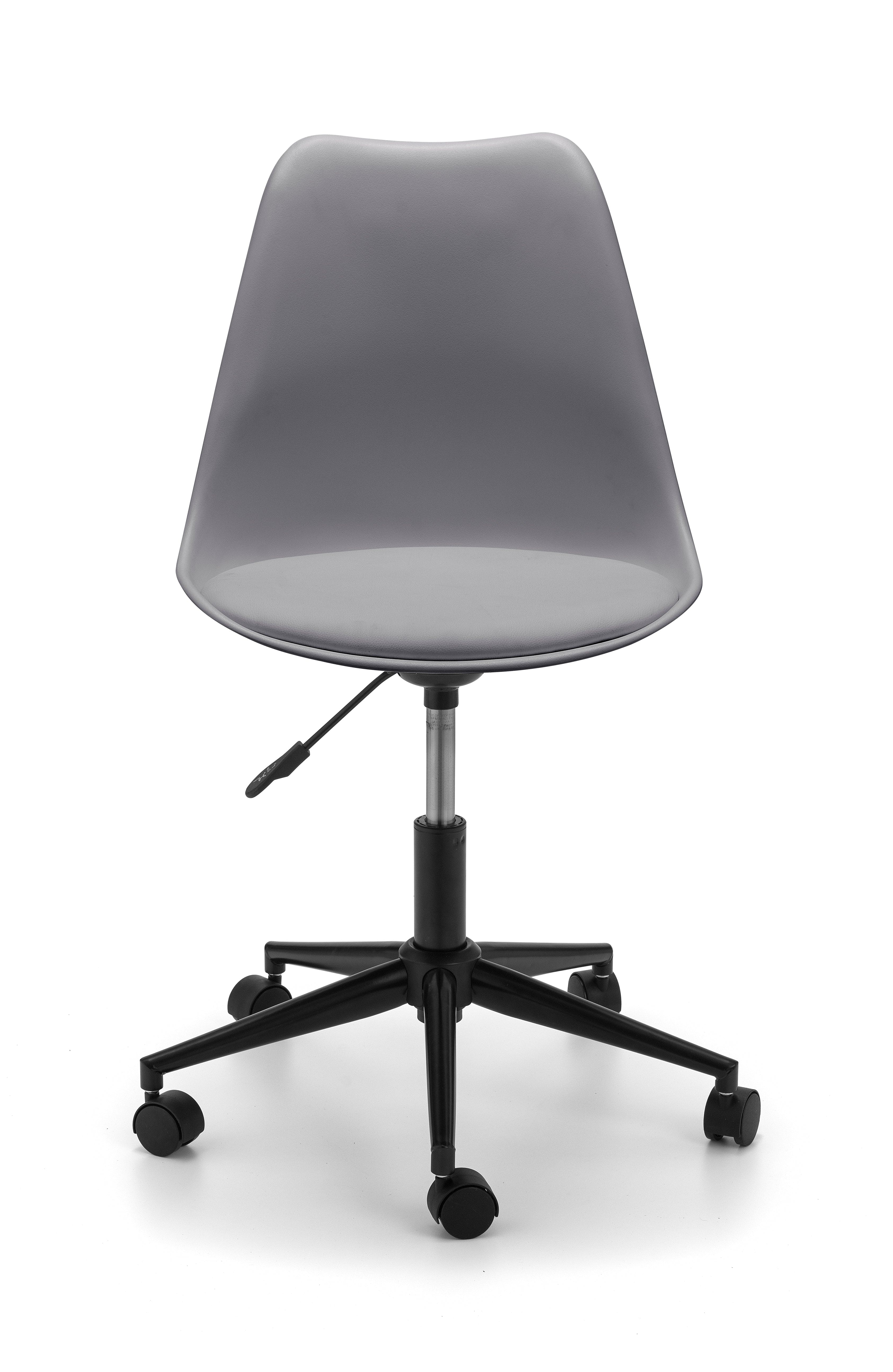 Erika Office Chair - Grey/Black – Julian Bowen, view 2