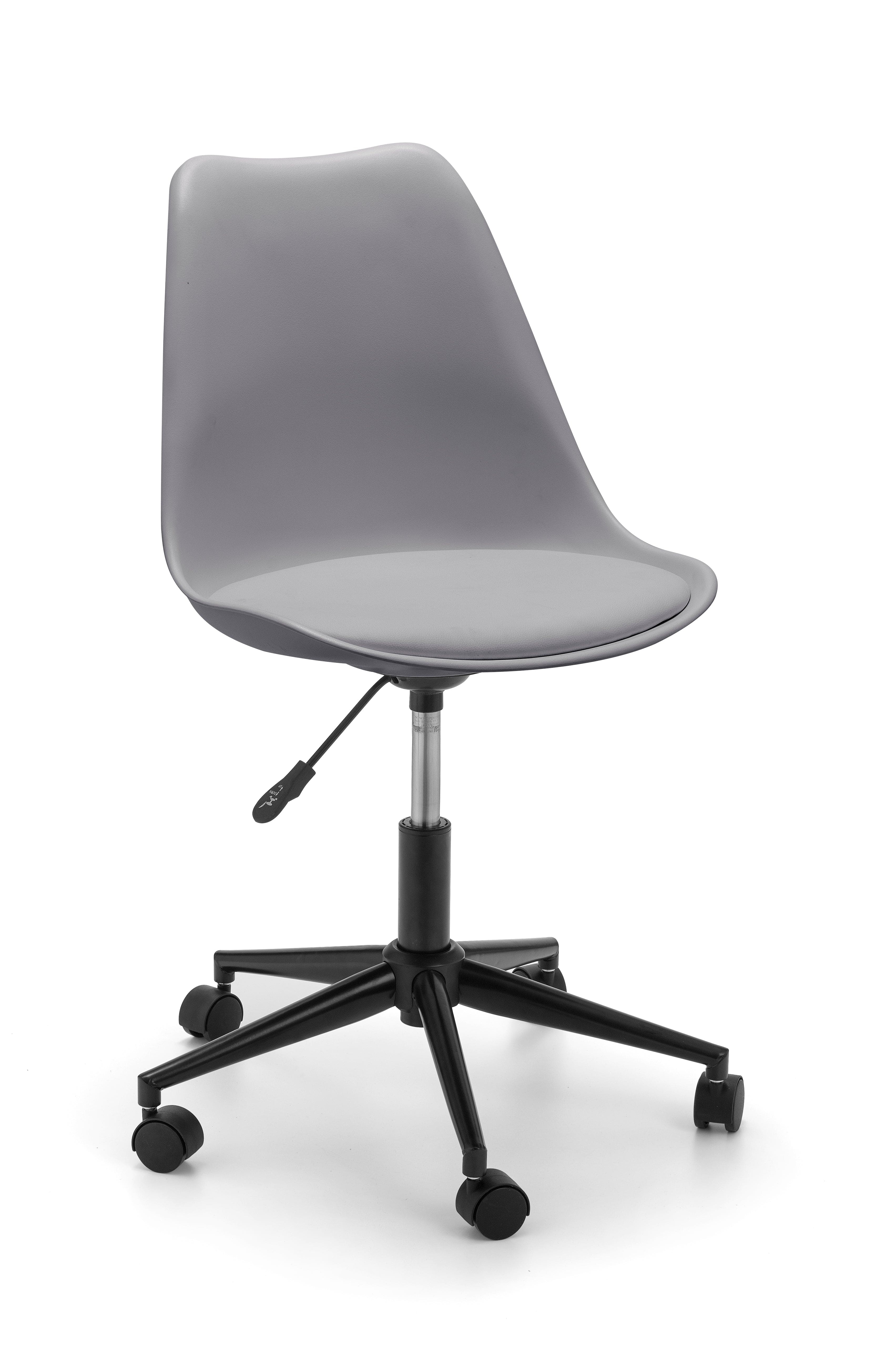 Erika Office Chair - Grey/Black – Julian Bowen