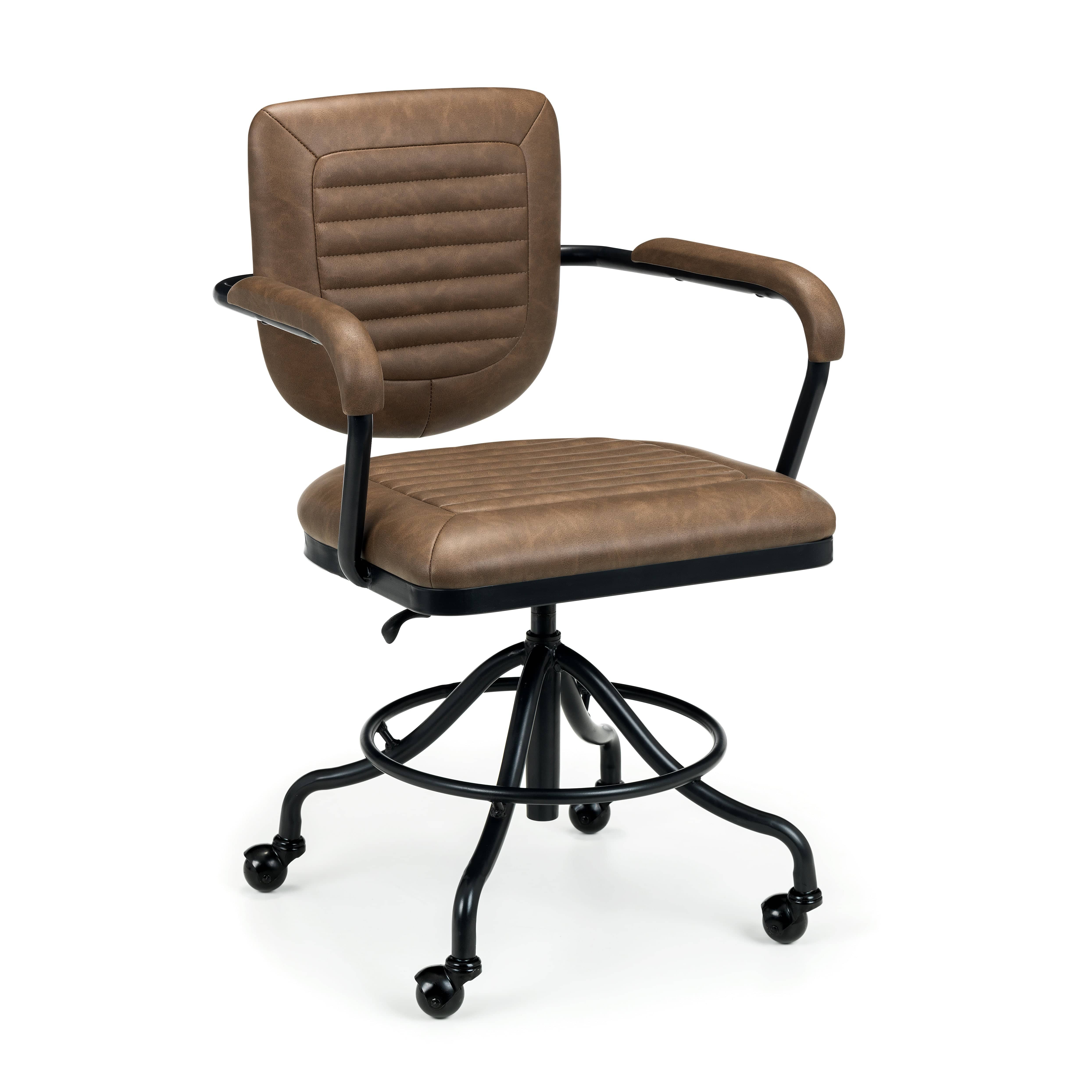 Gehry Upholstered Office Chair – Julian Bowen