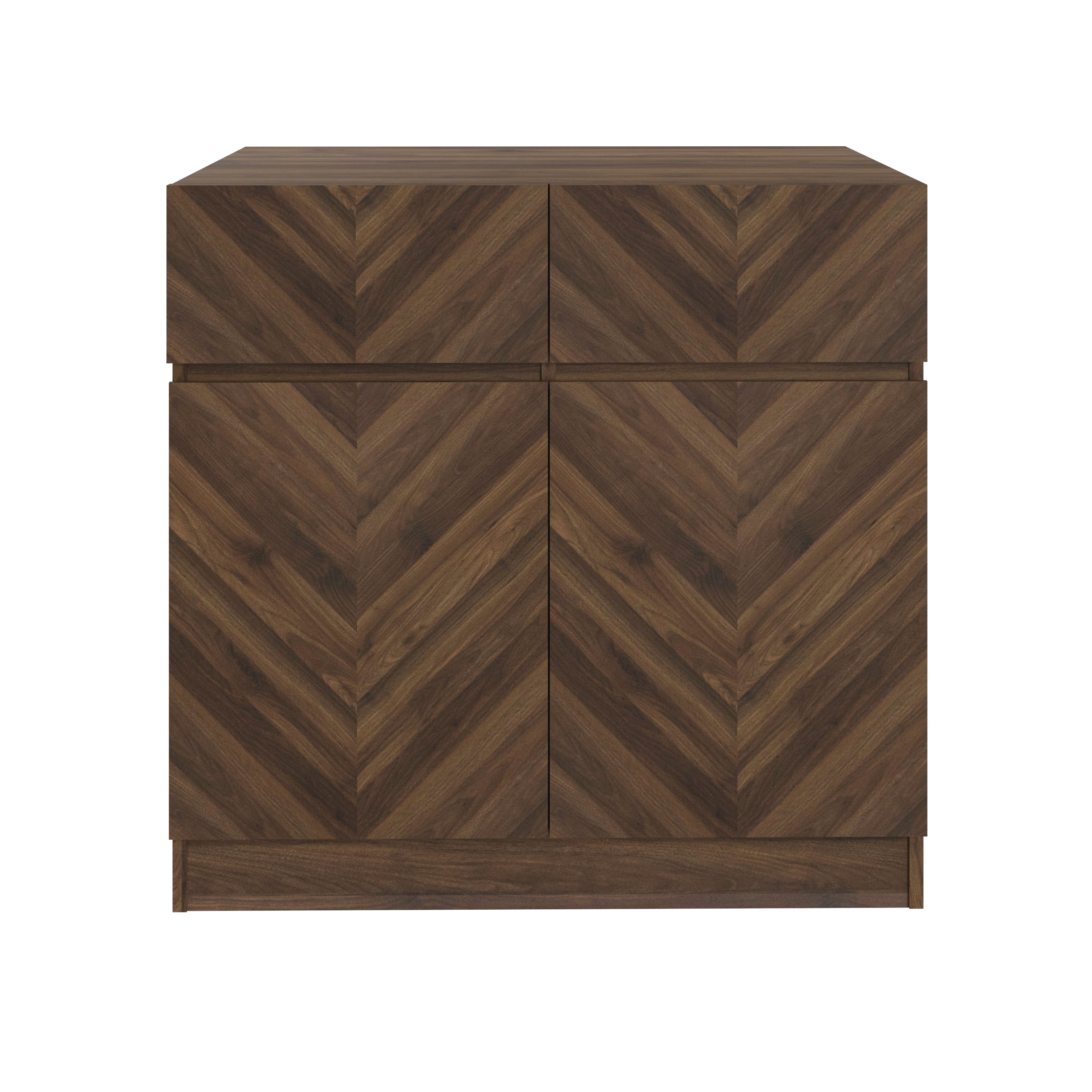 Catania Compact Sideboard – Royal Walnut