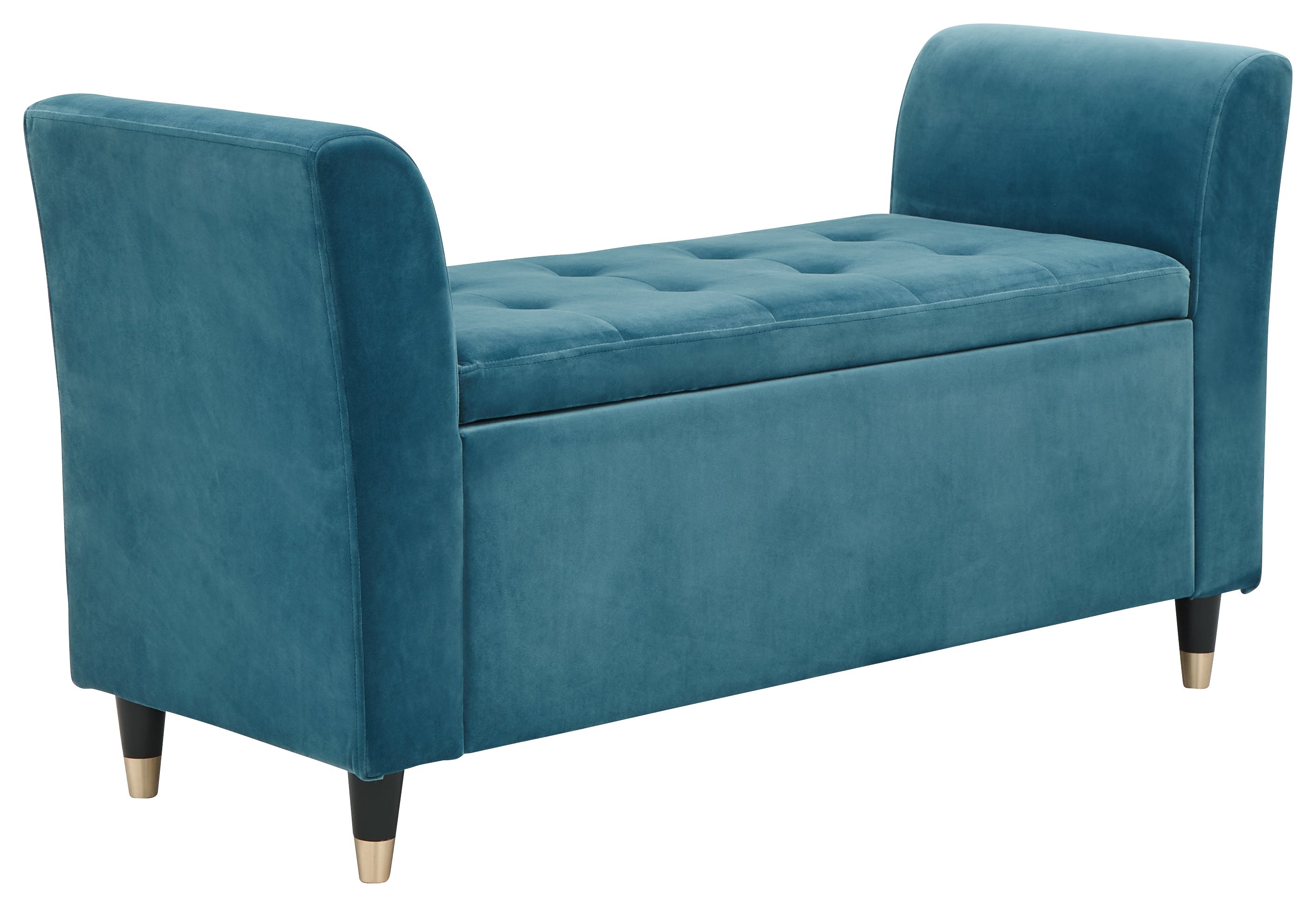 Genoa Window Seat Teal Fabric – GFW, view 10
