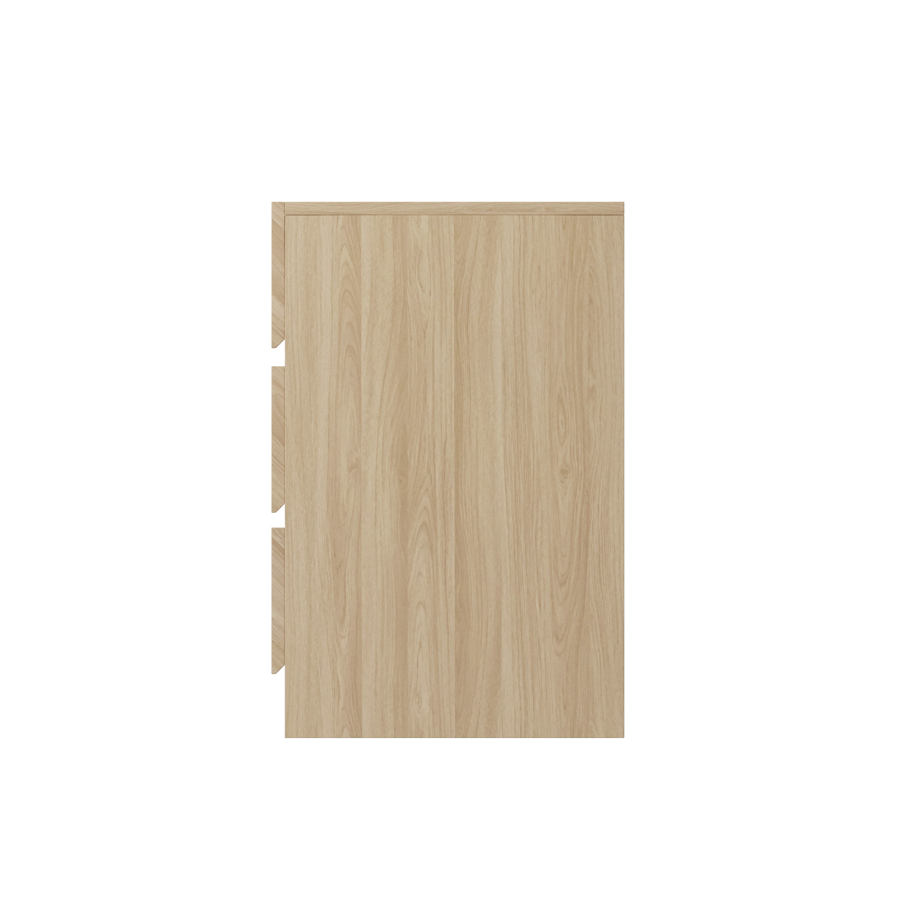 Catania 3 Drawer Bedside Table Euro Oak - Twin Pack – GFW, view 4