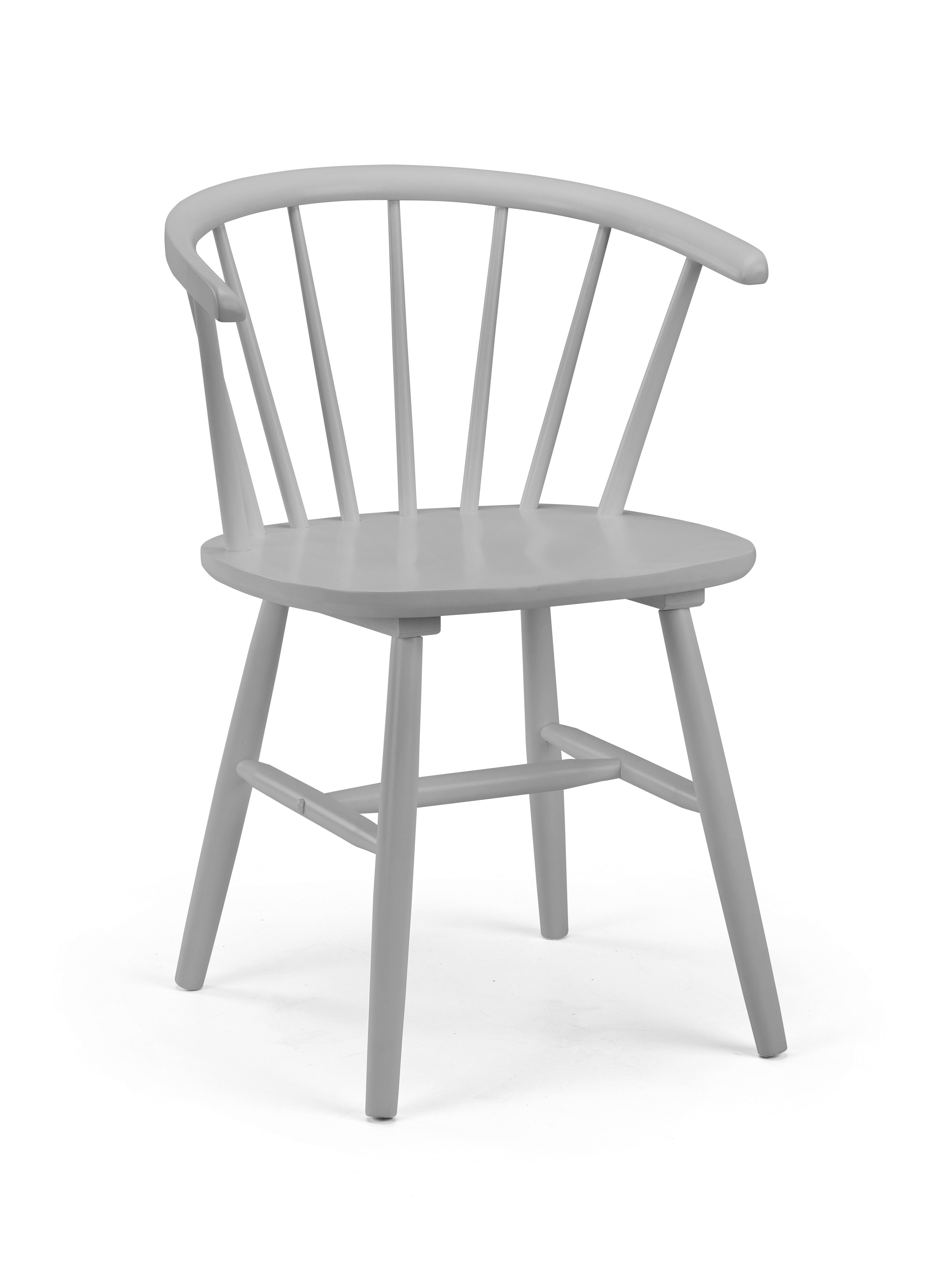 Modena Dining Chairs - Grey (Set Of 2) – Julian Bowen, view 2