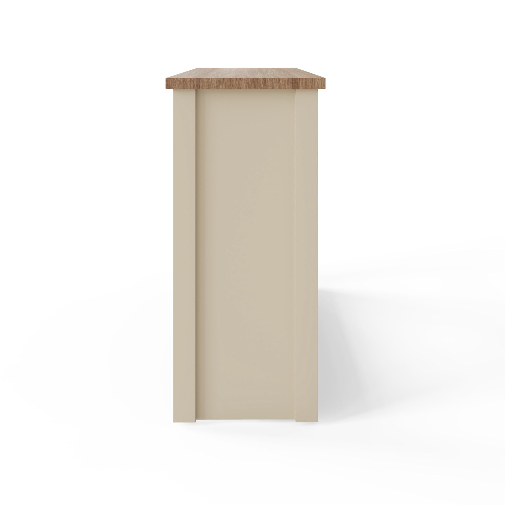 Lancaster Console Hall Table – Cream & Oak