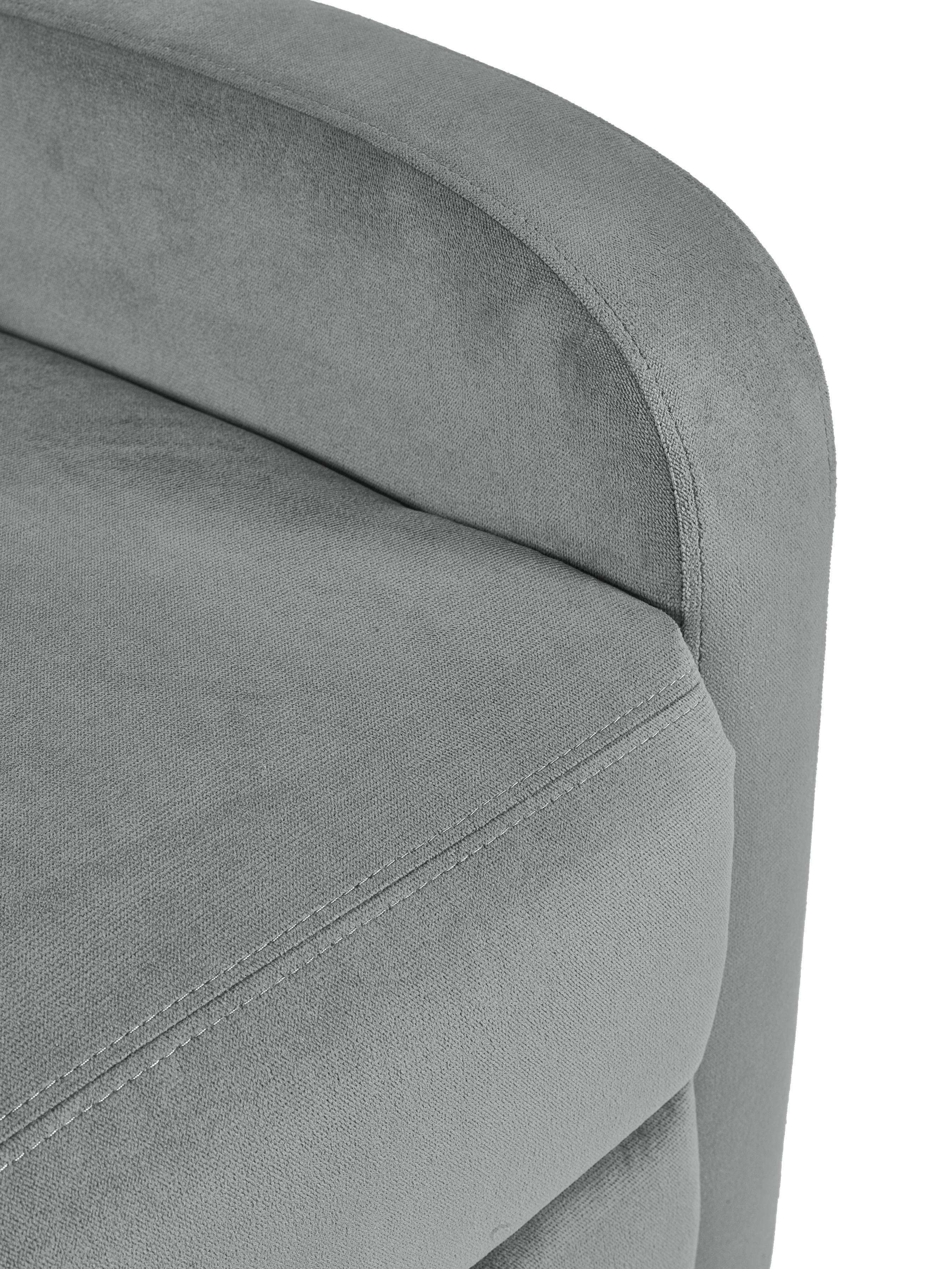 Vivo Grey Chenille Reclining Arm Chair – Julian Bowen, view 14