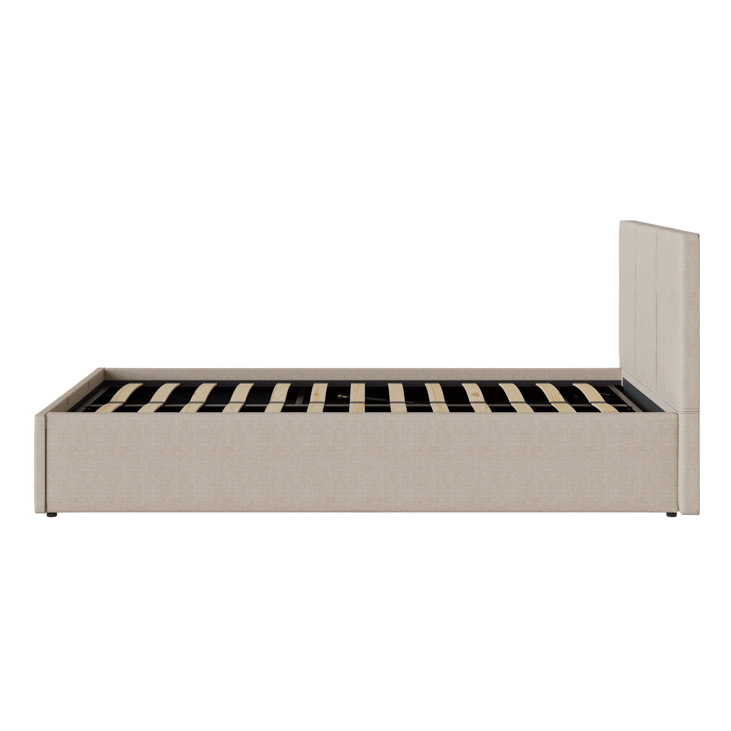 End Lift Ottoman Bed Frame - Natural – GFW, view 5