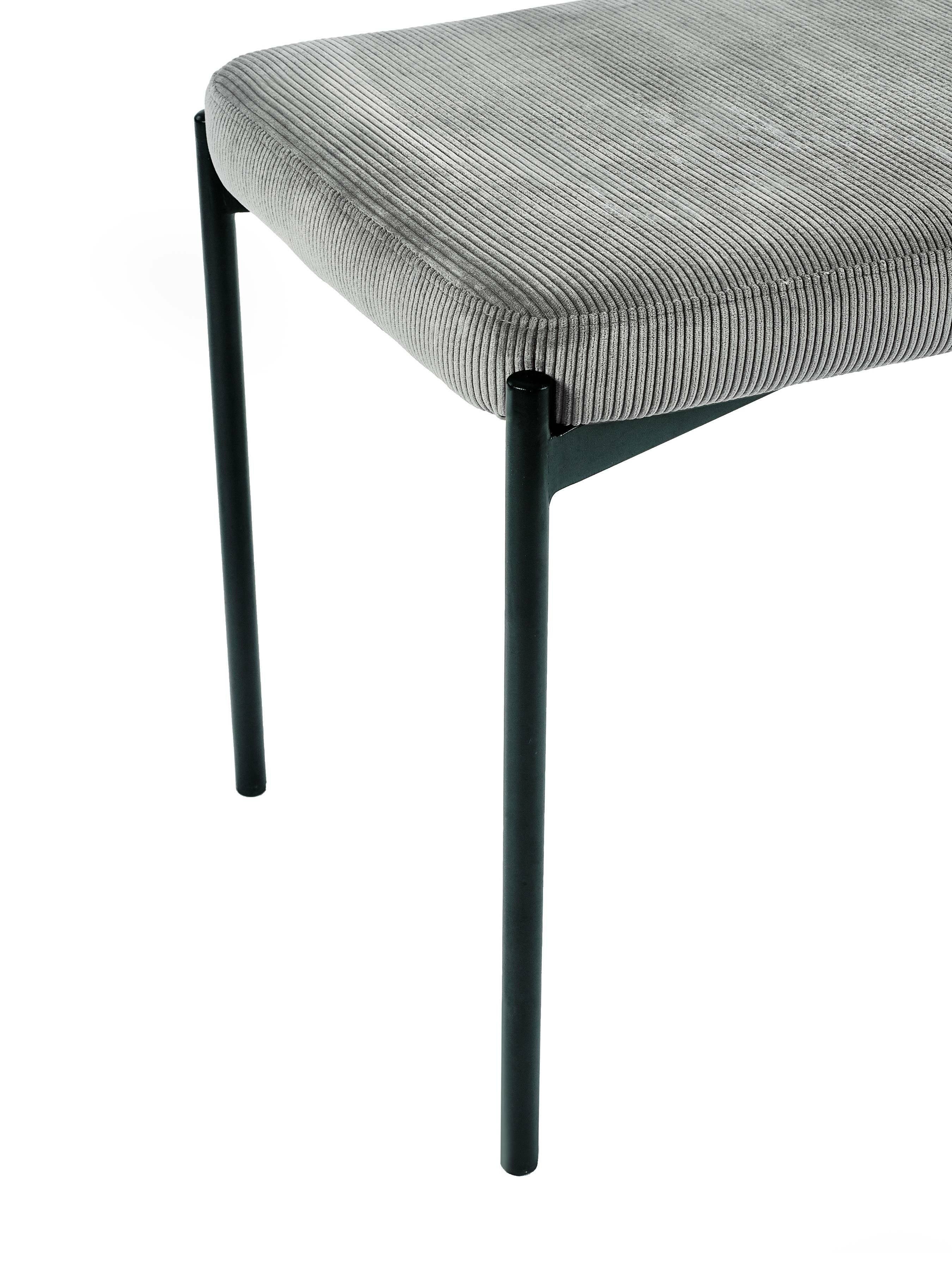 Leonie Bench - Grey – Julian Bowen, view 8