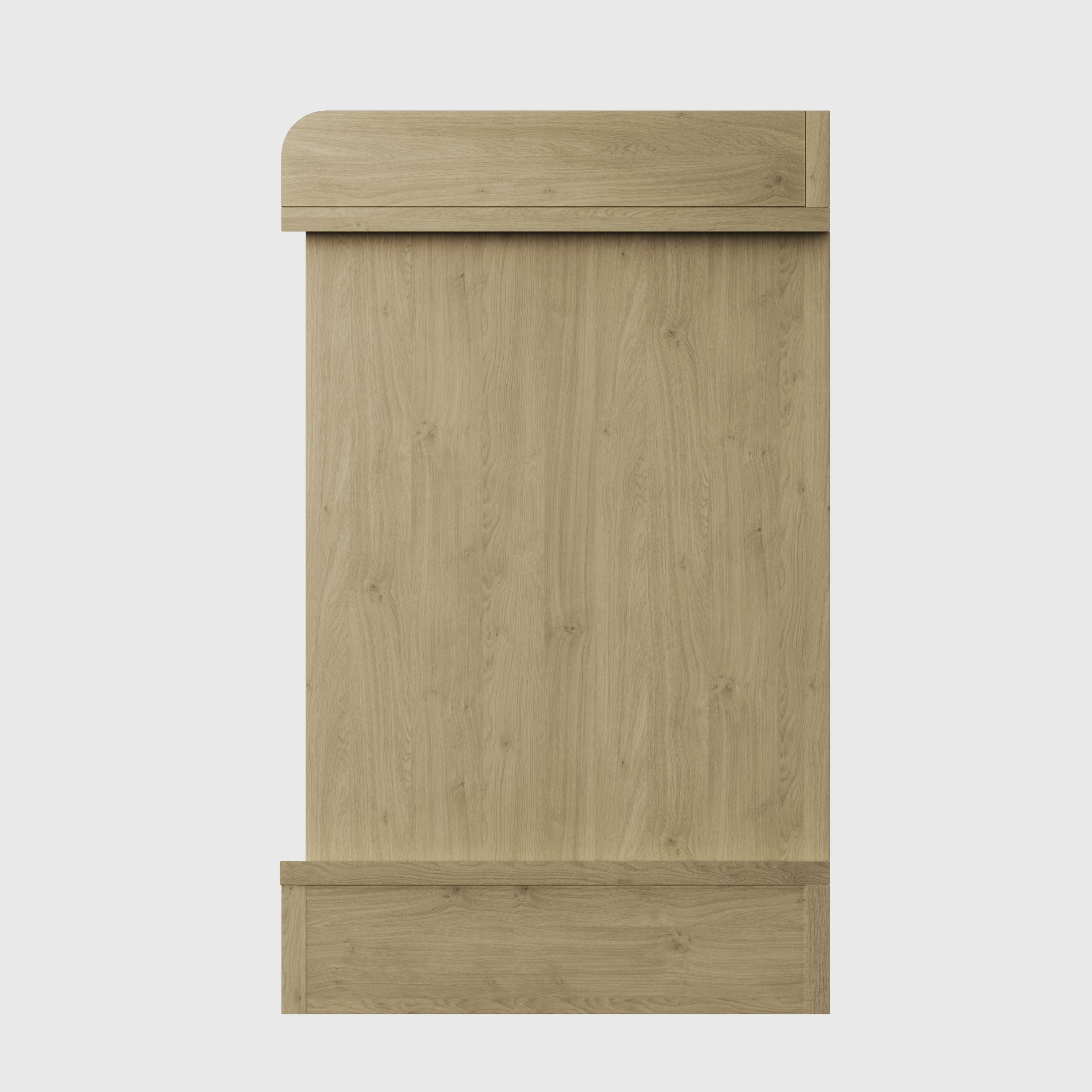 Kempton Shoe Bench Oak – GFW, view 4