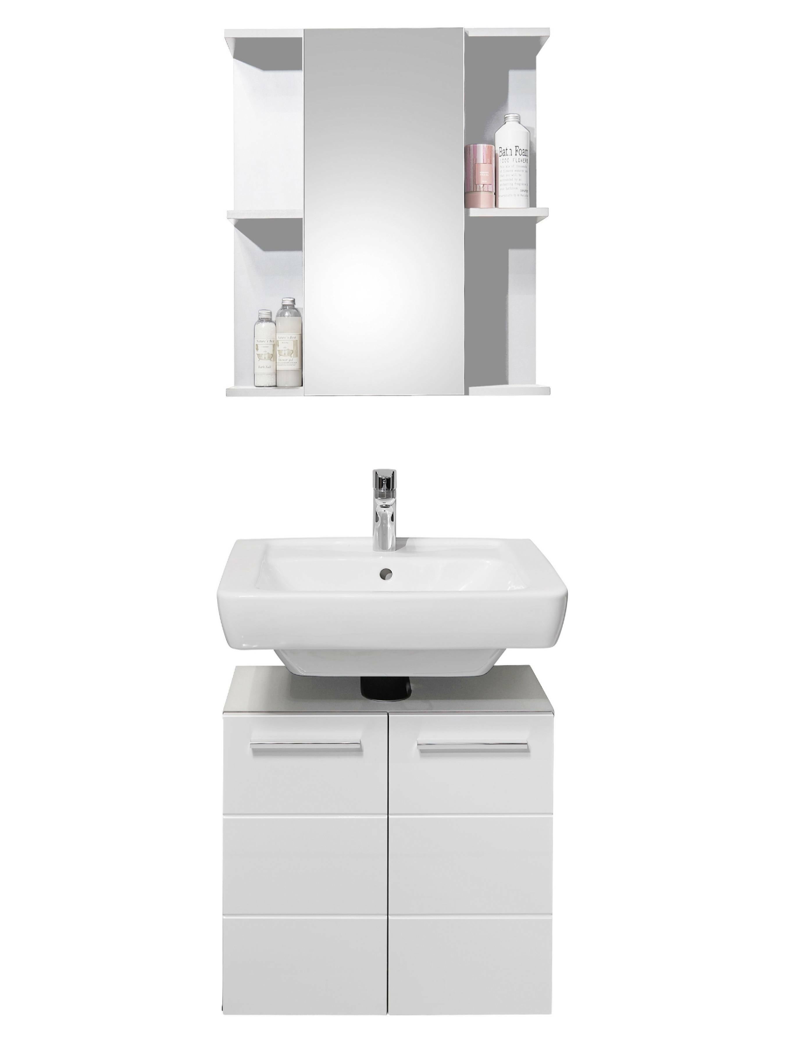Mandy 1 Door Mirrored Cabinet – Julian Bowen, view 8