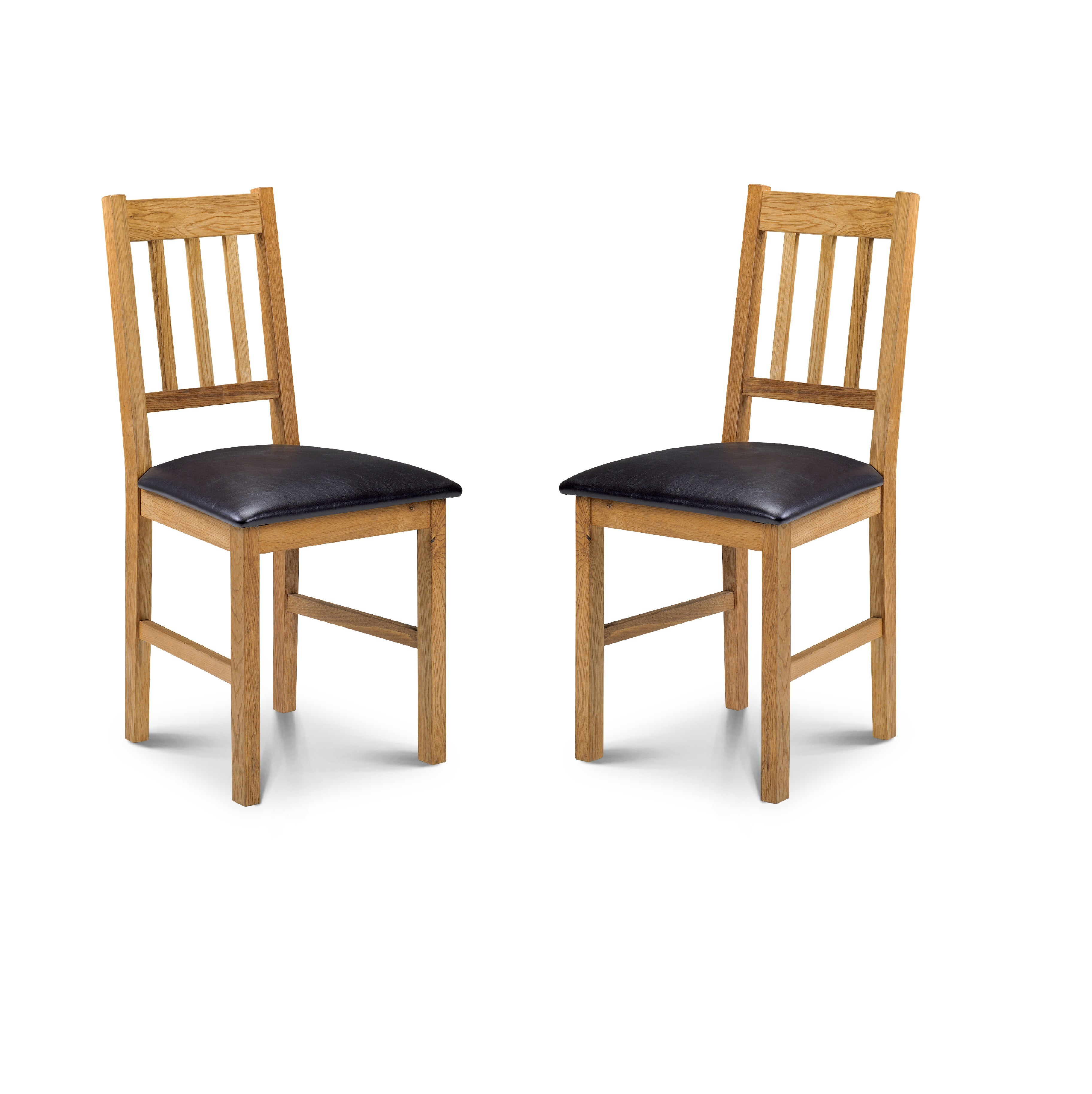 Coxmoor Chairs - Oak (Set of 2) – Julian Bowen