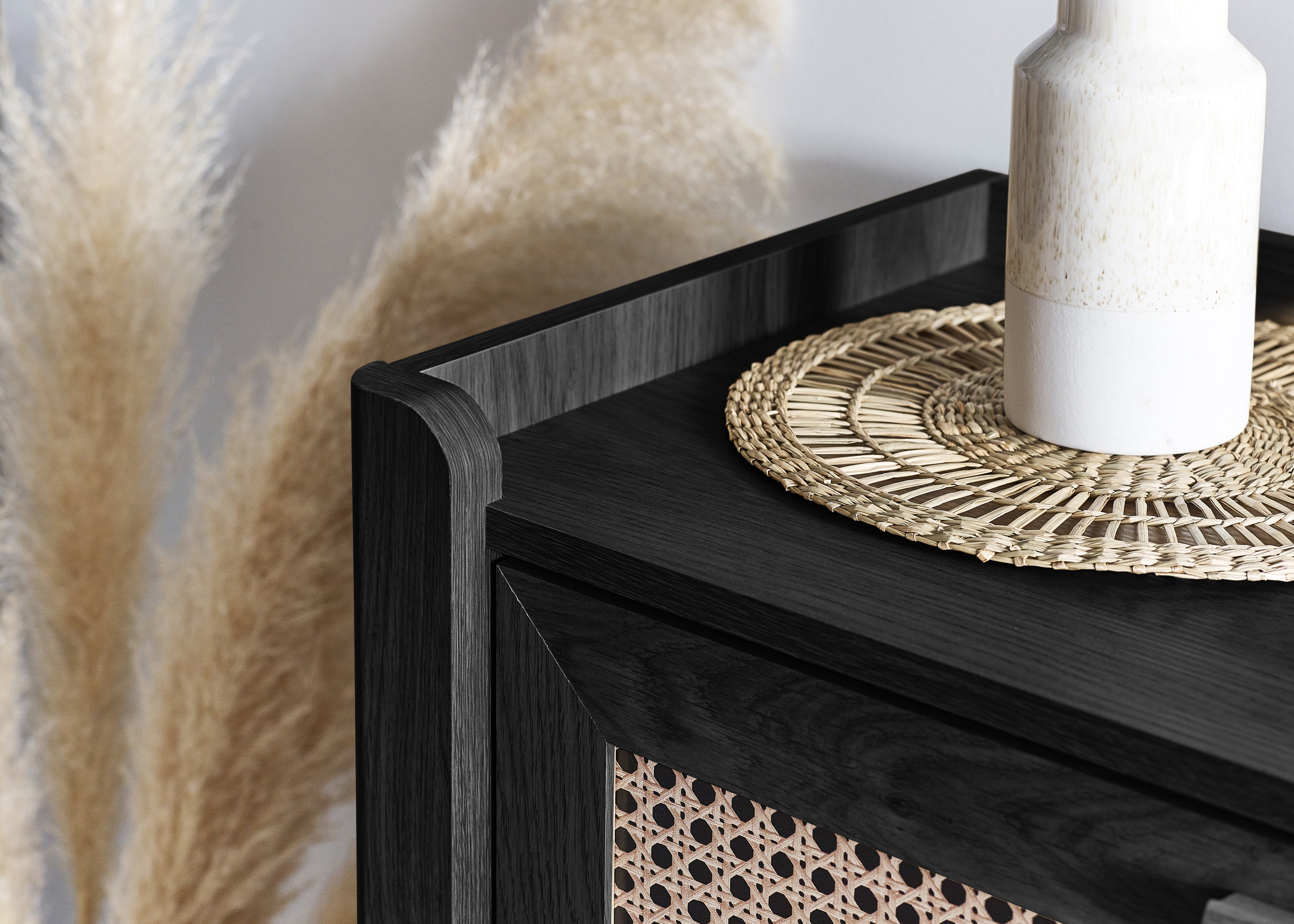 Sydney 3 Drawer Chest - Black Ash – Julian Bowen, view 6