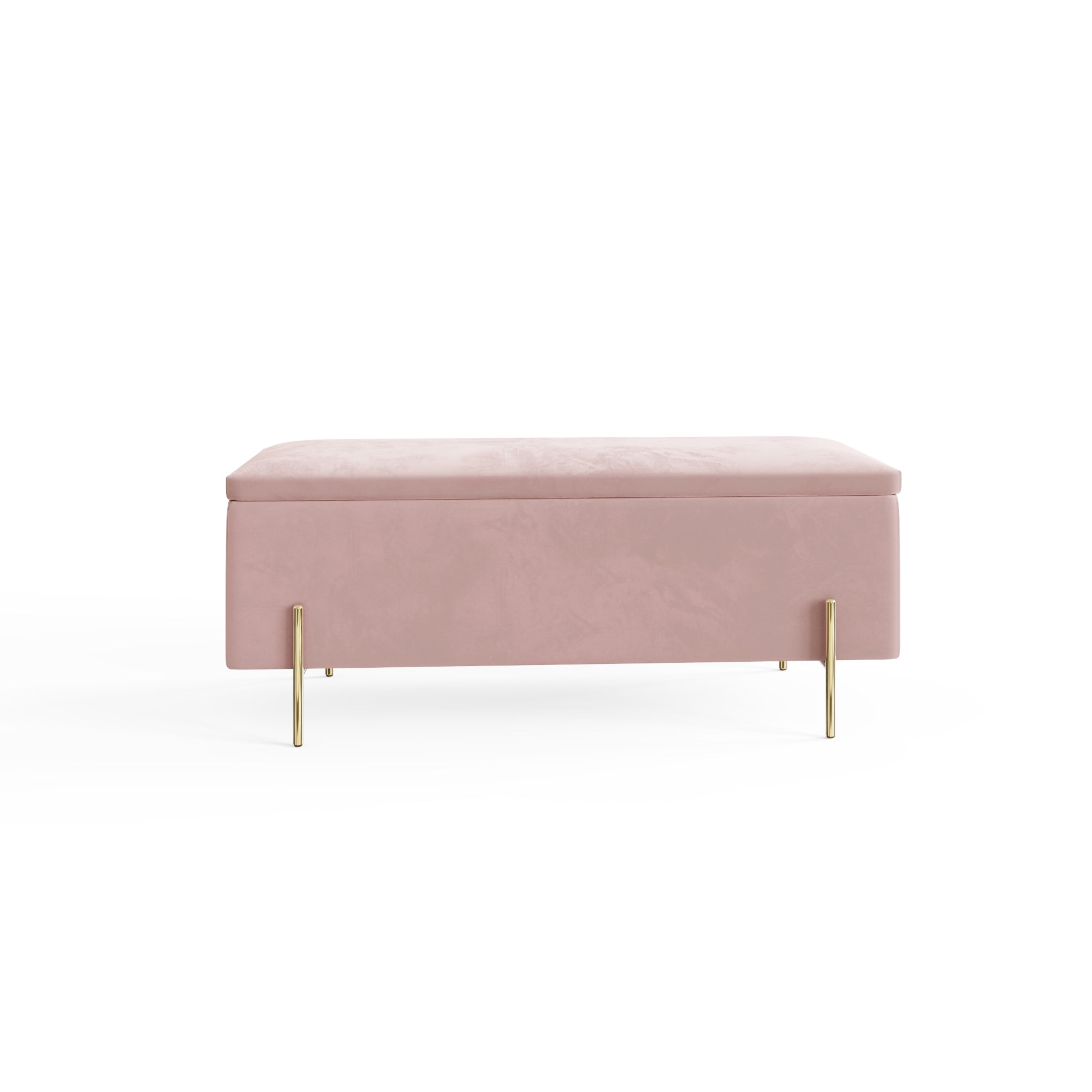 Mystica Ottoman Storage Bench Blush Pink – GFW, view 7
