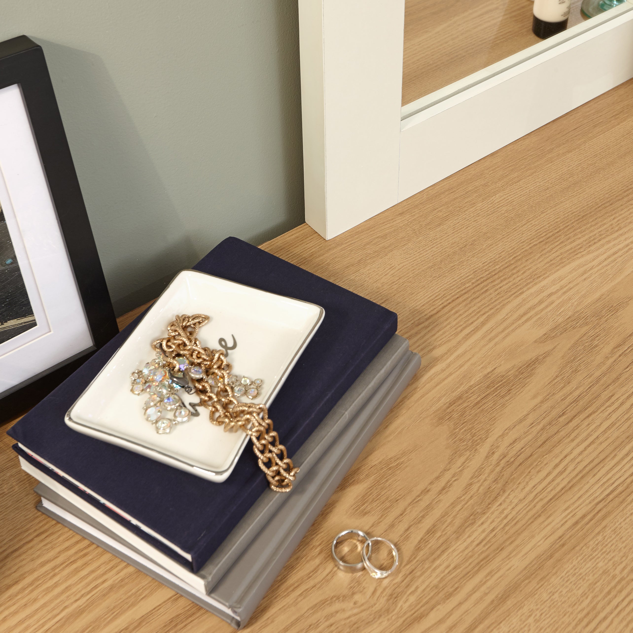 Lancaster Dressing Table Set Cream – GFW, view 10