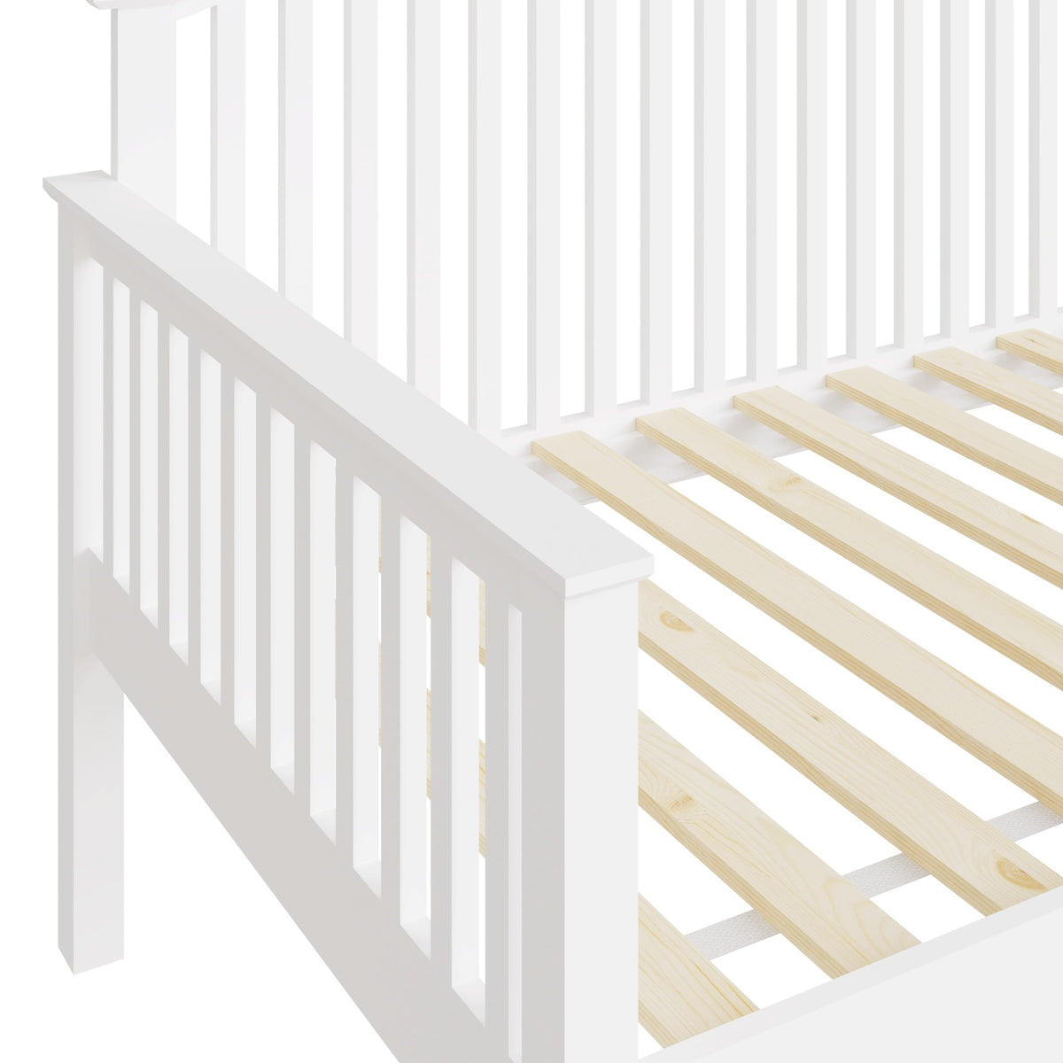 Madrid Wooden Day Bed in white, photo 3
