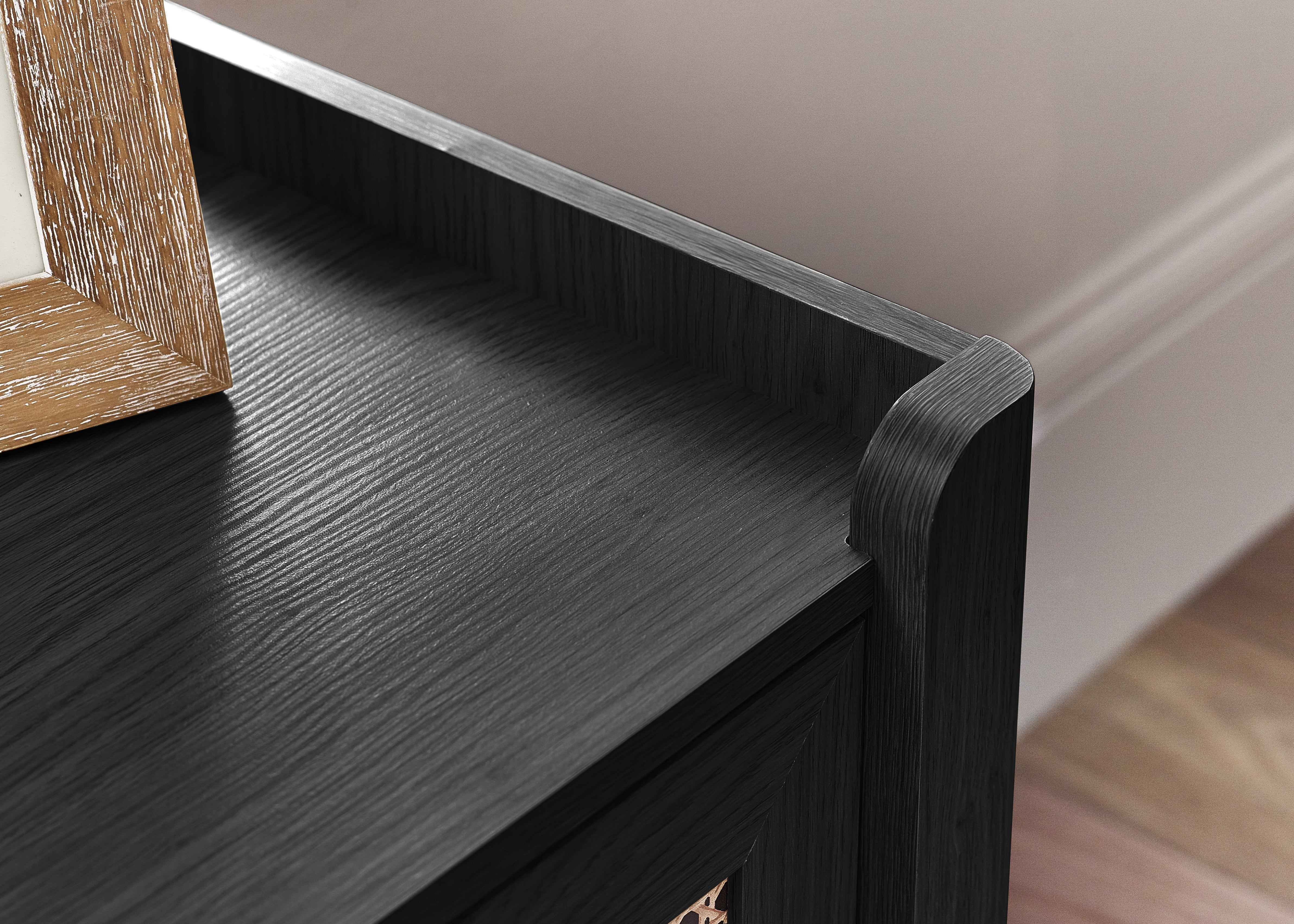 Sydney 6 Drawer Wide Chest - Black Ash – Julian Bowen, view 7