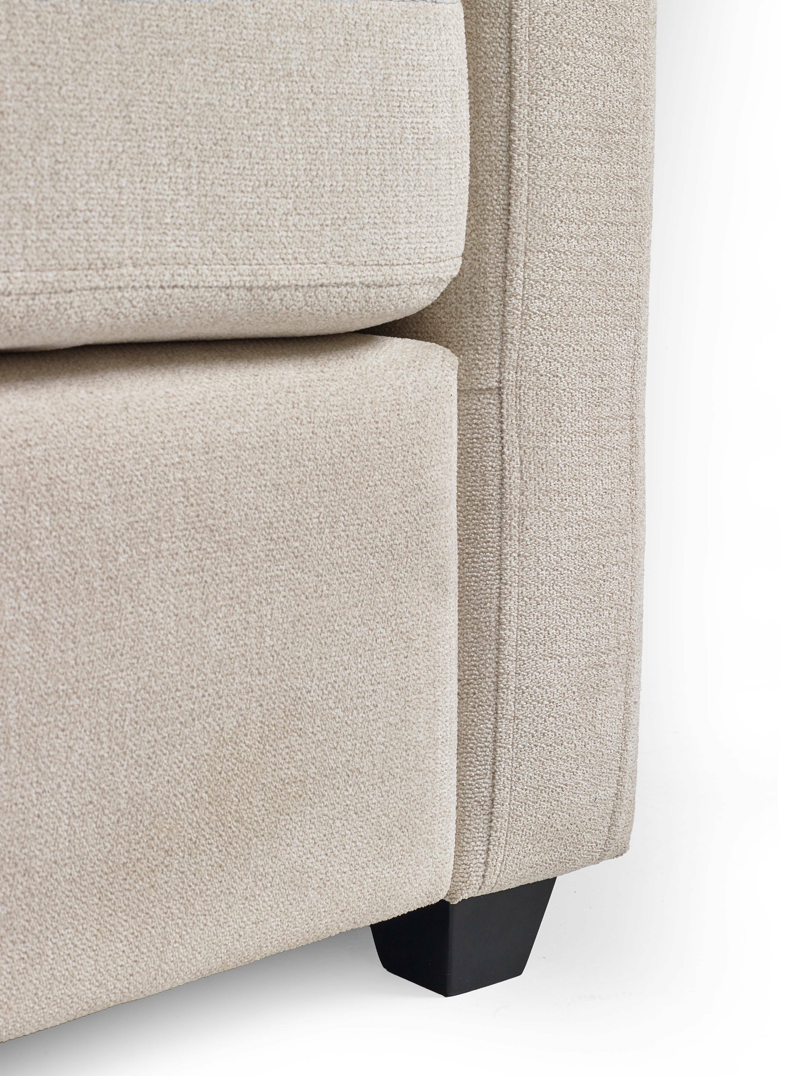 Ottilie Natural Chenille 2 Seater Sofa – Julian Bowen, view 7