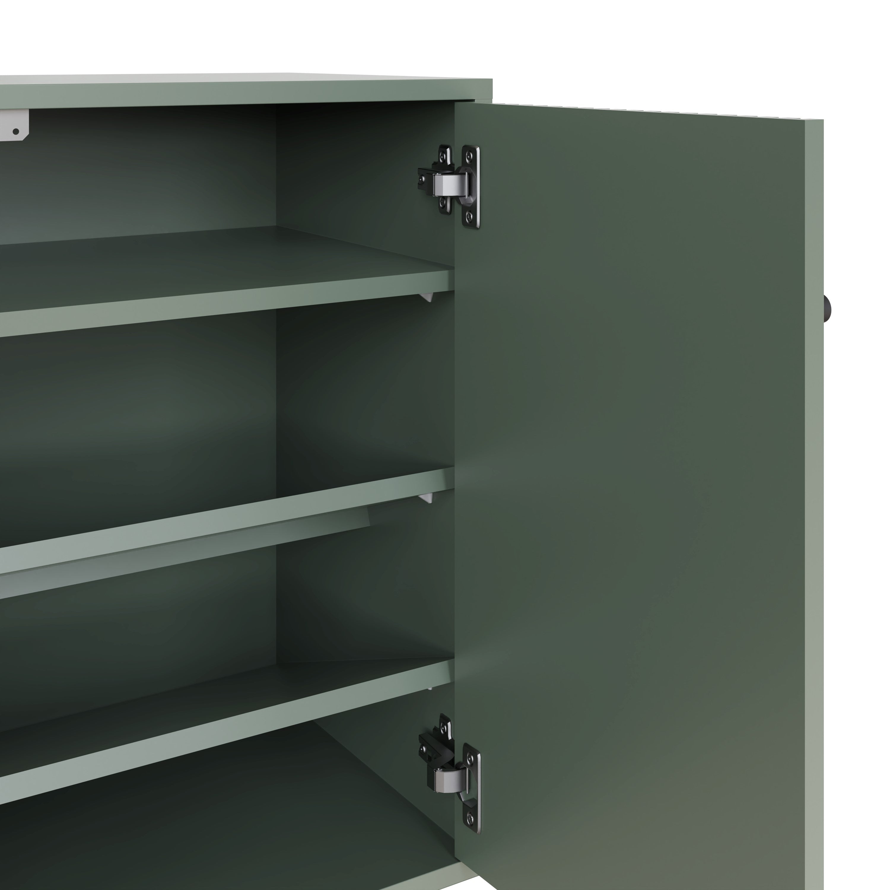 Garrucha Utility Shoe Cabinet – Dowager Green