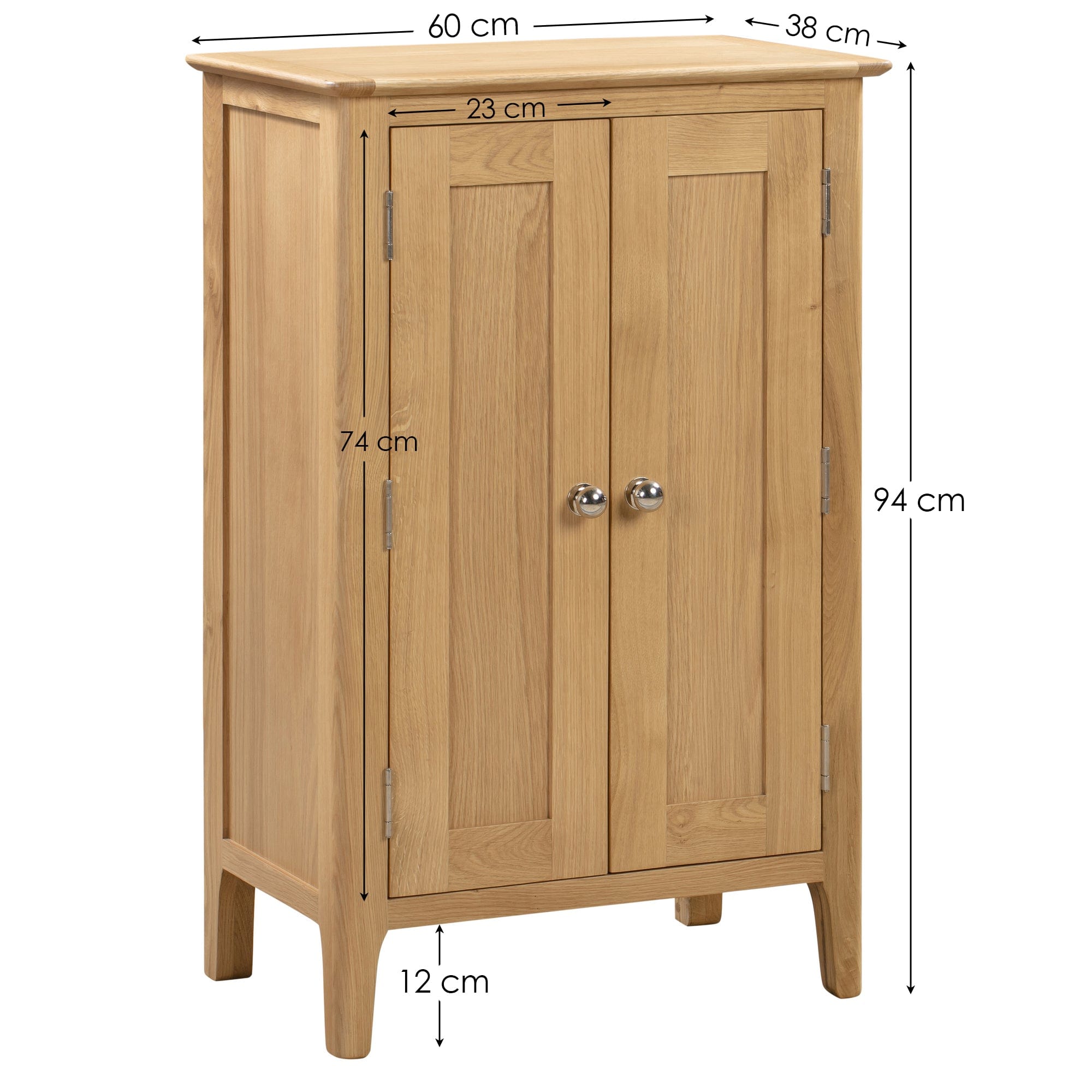 Cotswold Shoe Cupboard – Julian Bowen, view 3