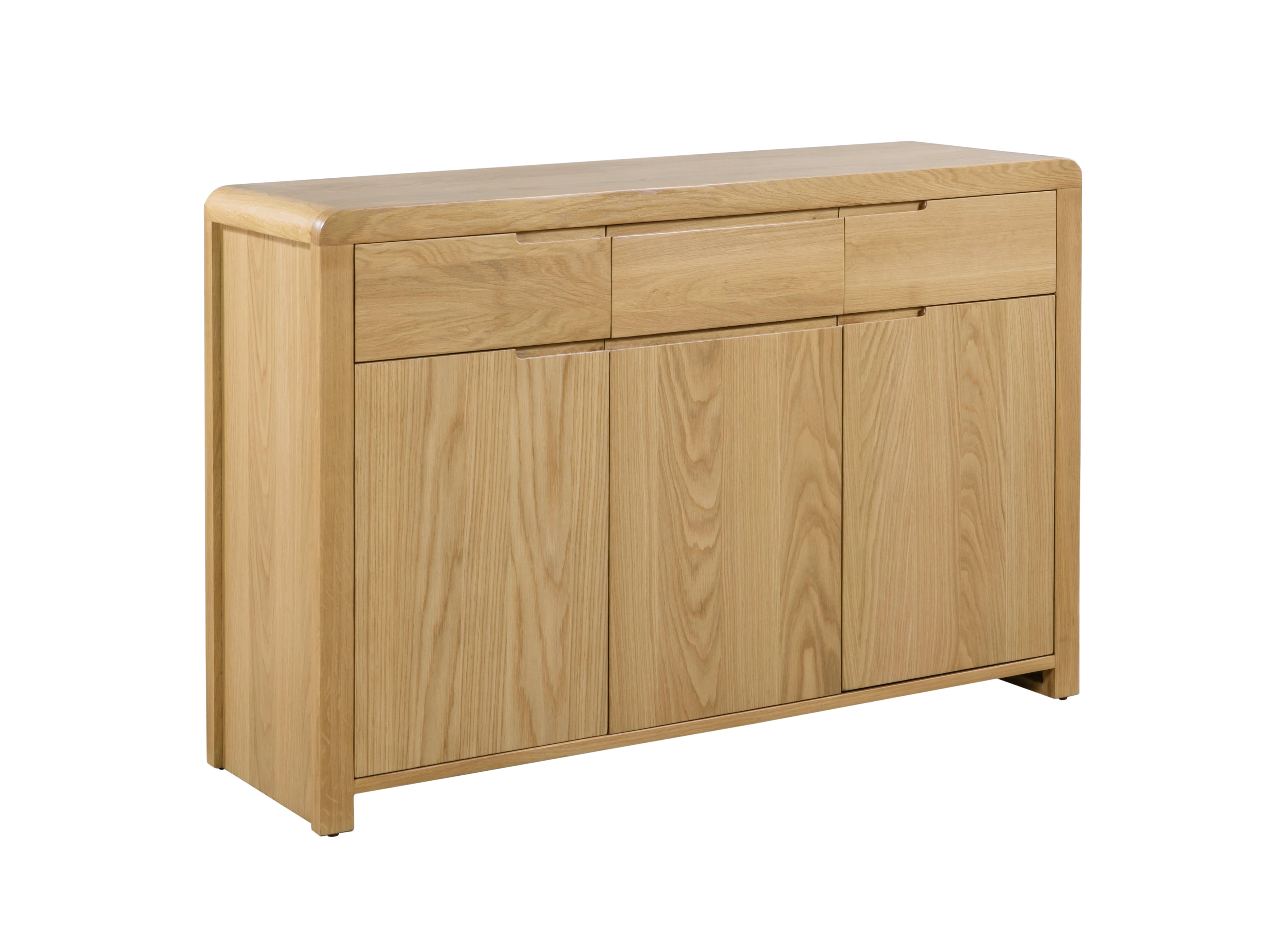 Curve Oak Sideboard – Julian Bowen