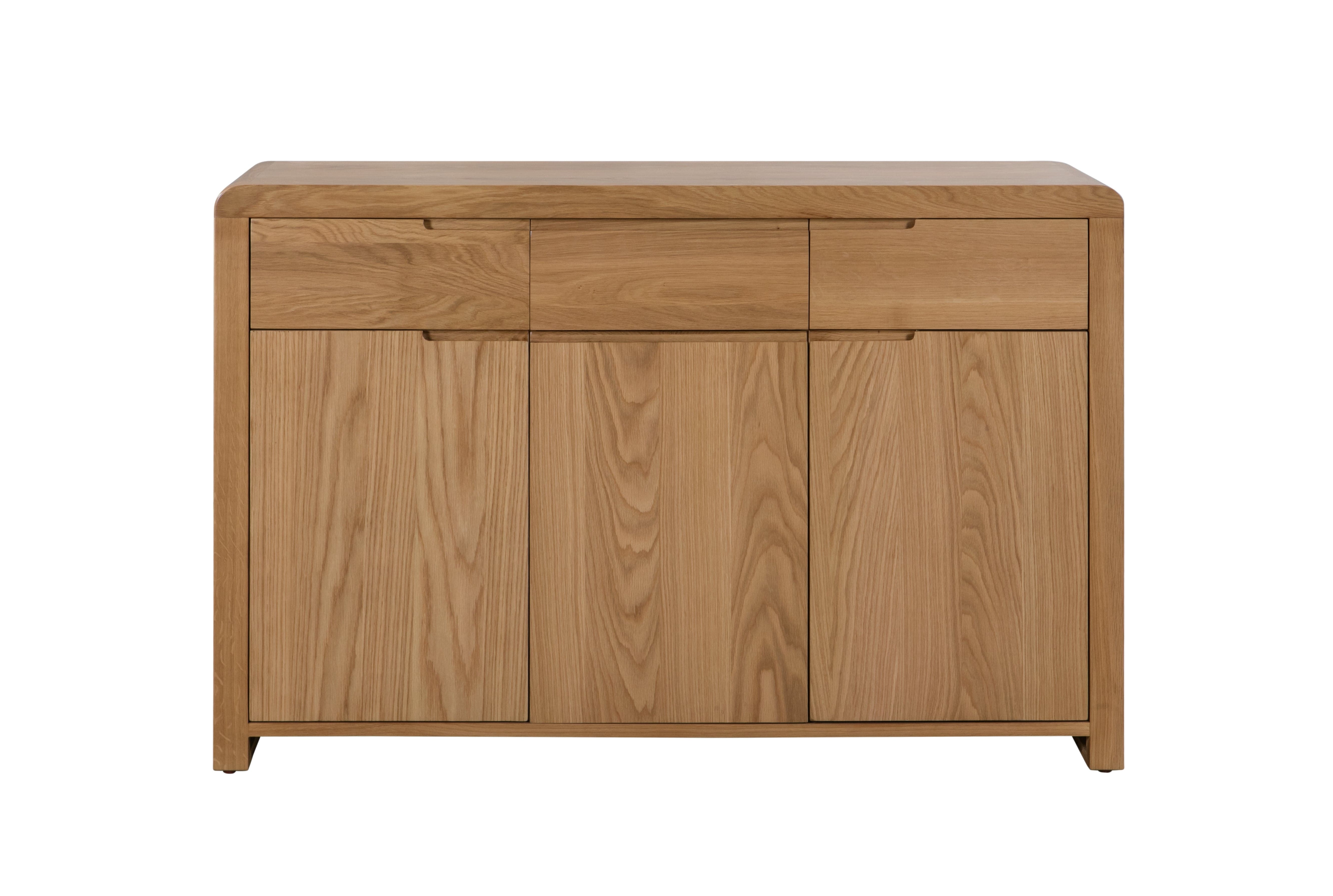 Curve Oak Sideboard – Julian Bowen, view 4