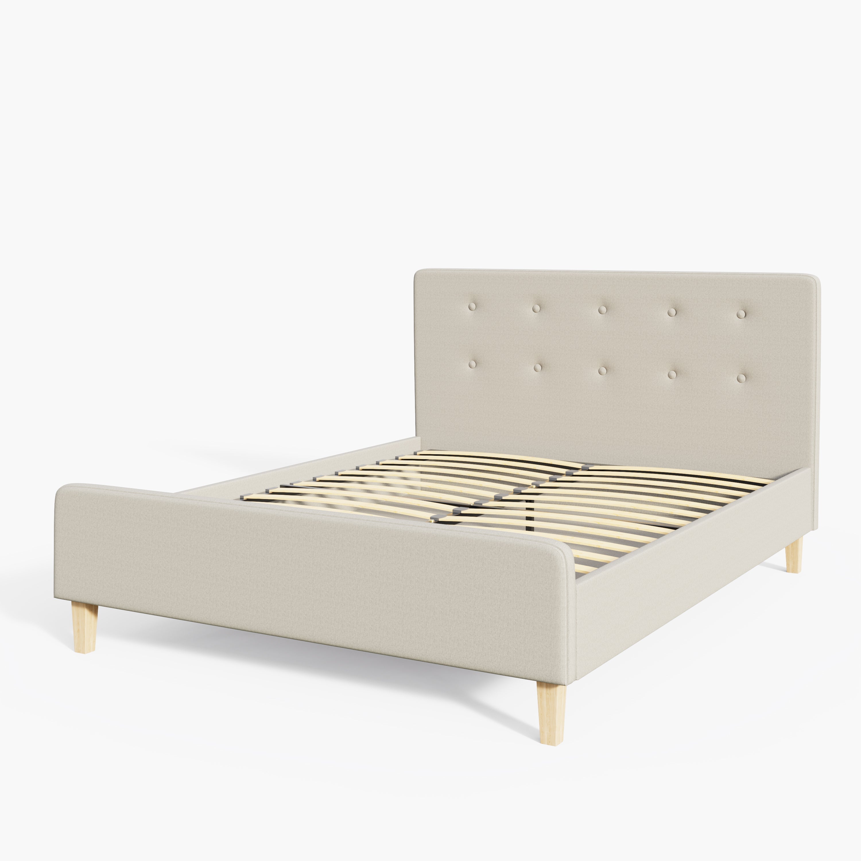Ashbourne Bed Frame Natural – GFW, view 3