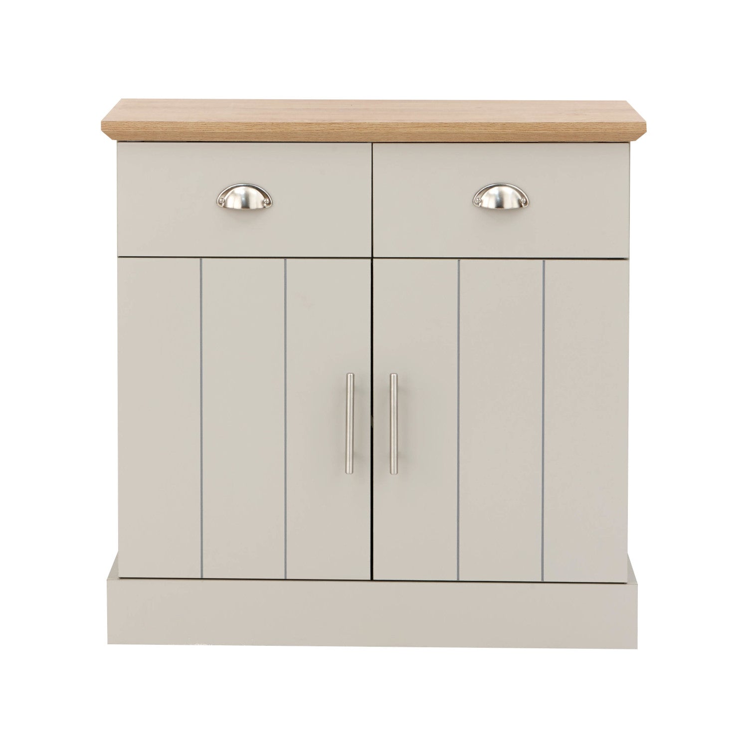 Kendal Compact Sideboard – Grey & Oak