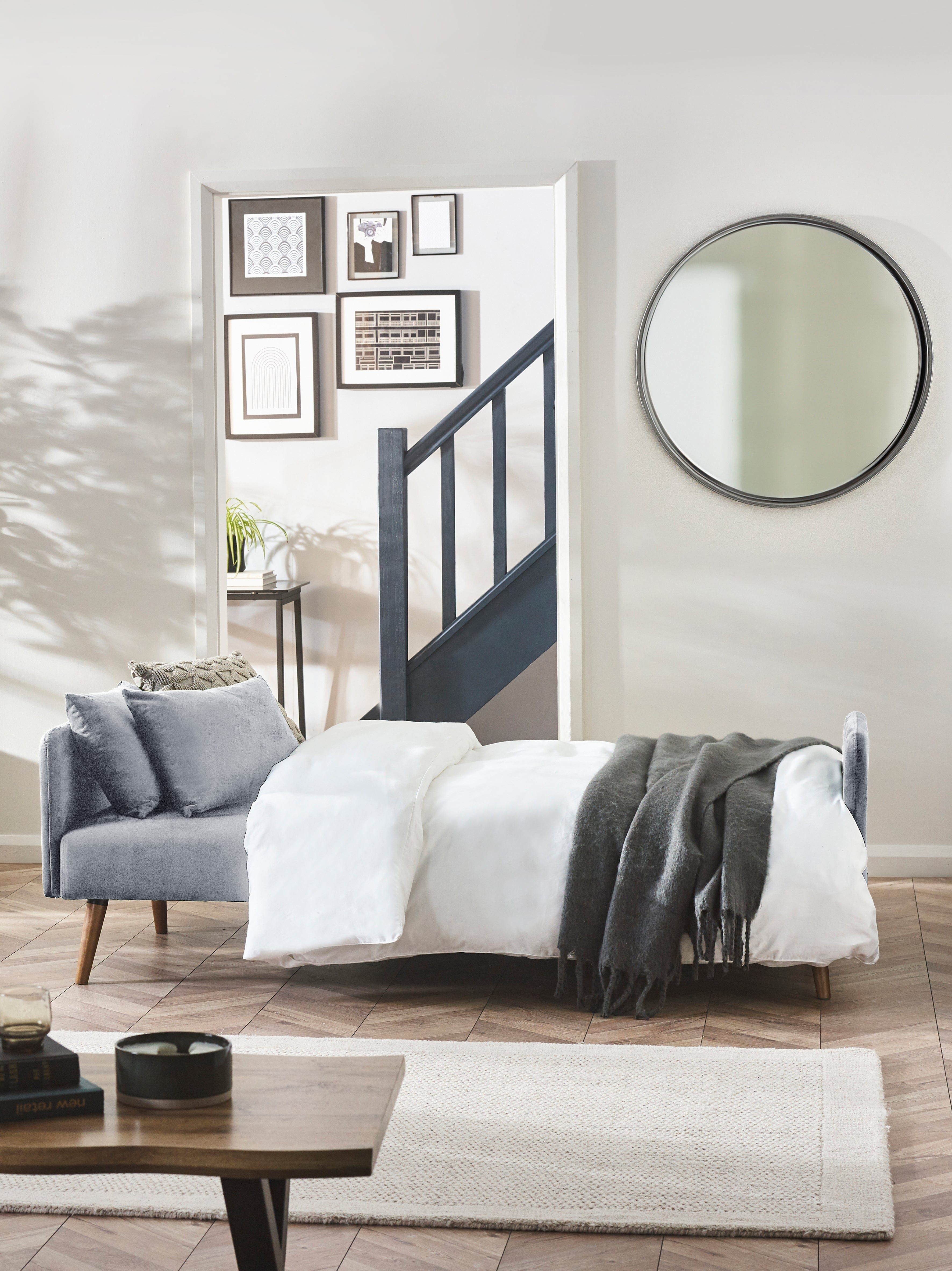 Andi Sofa Bed - Grey – Julian Bowen, view 4