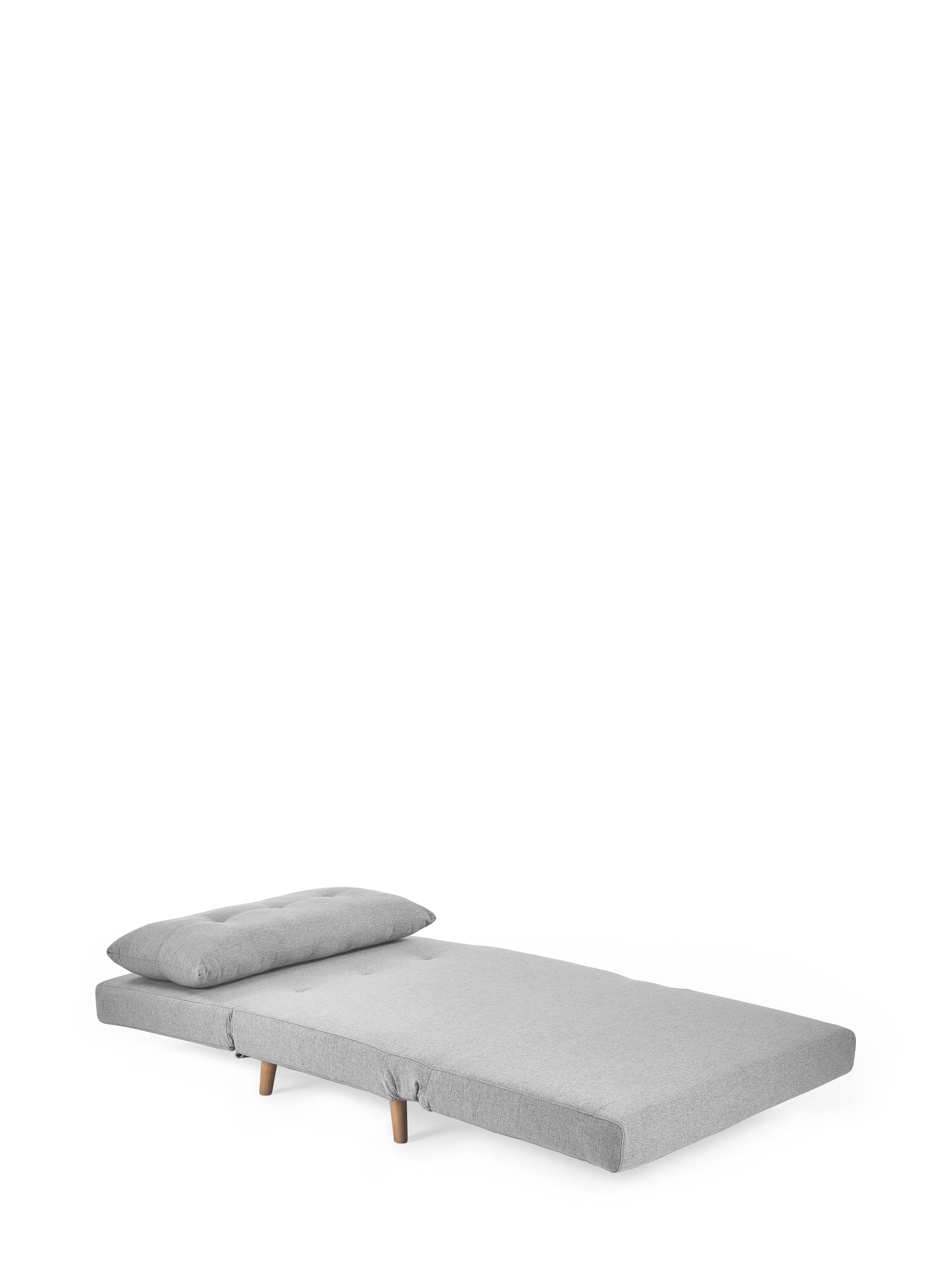 Rowan Single Sofabed - Grey – Julian Bowen, view 4