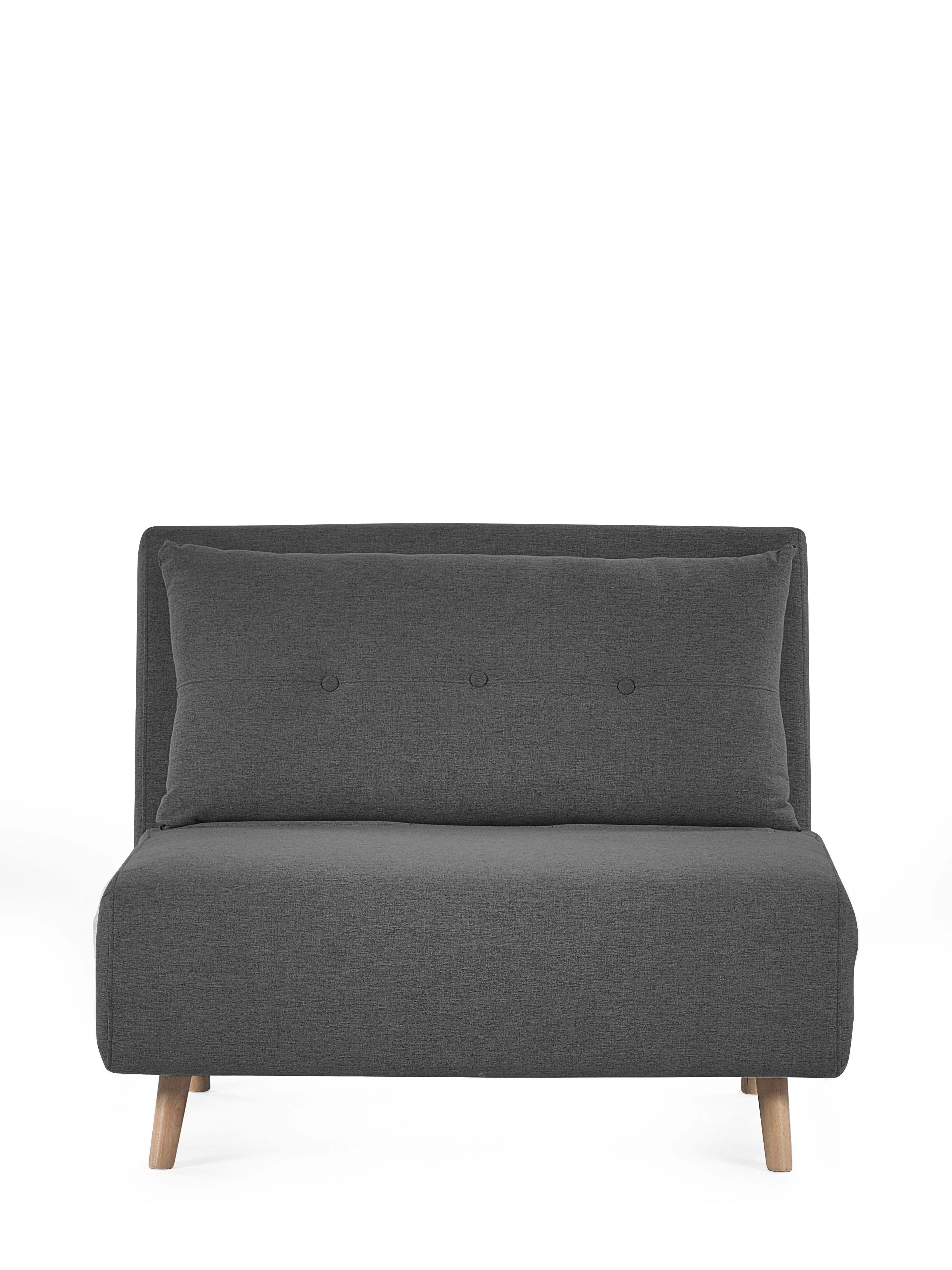 Rowan Single Sofabed - Mid Grey – Julian Bowen, view 6