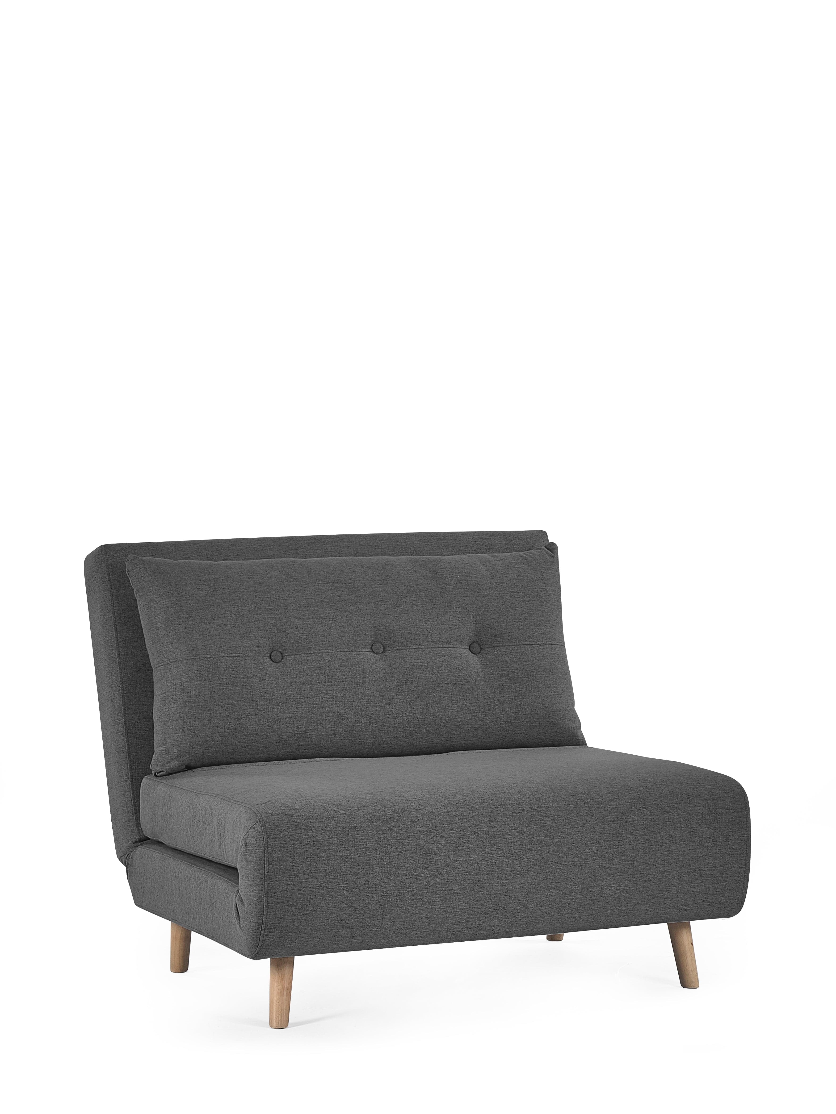 Rowan Single Sofabed - Mid Grey – Julian Bowen